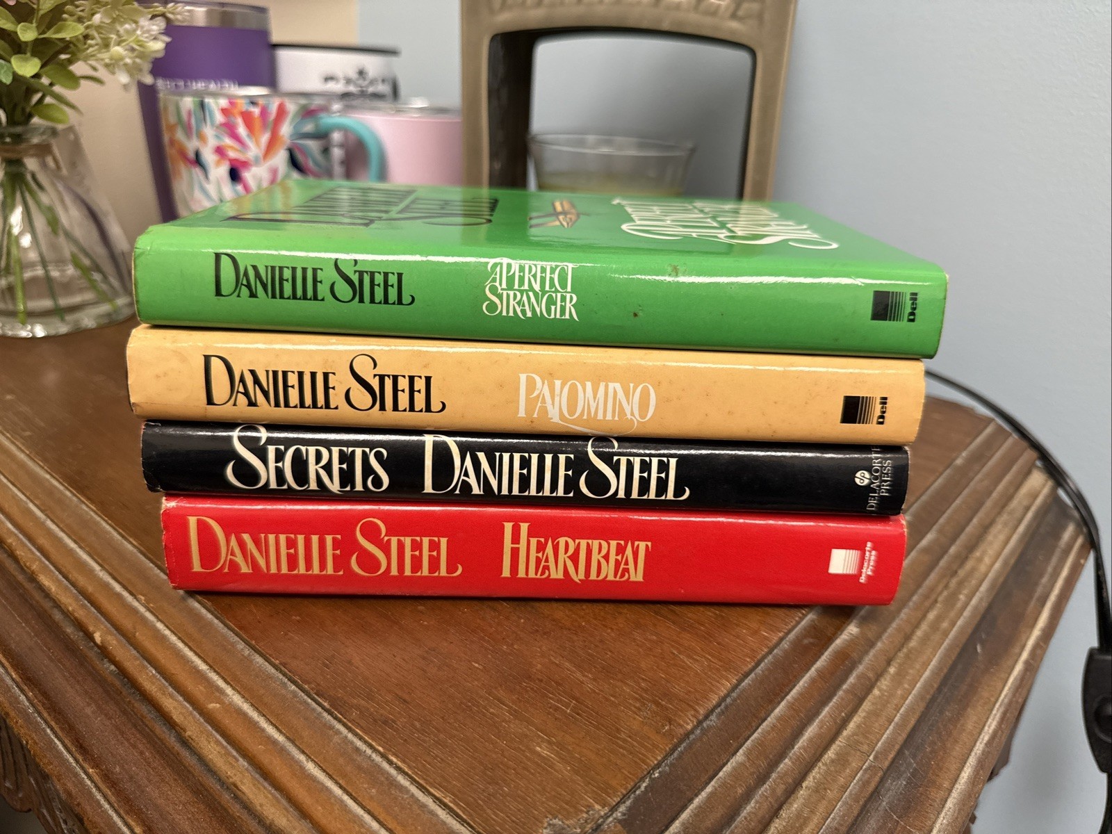 Danielle Steele Hardcover Book Lot Of 4 Romance Novels Palomino/Heartbeat/Secret
