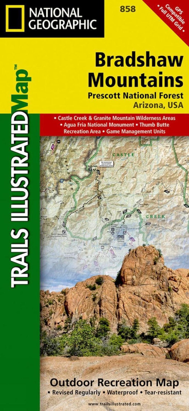 Bradshaw Mountains: Prescott National Forest: Trails Illustrated Other Rec. Area