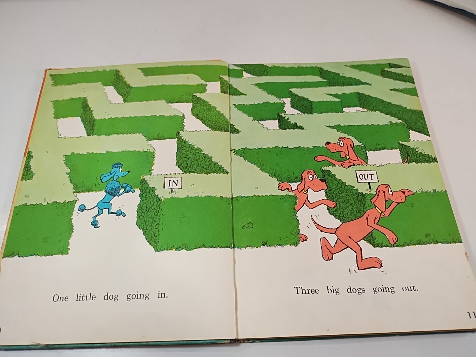 Vintage 1961 Dr. Seuss GO, DOG. GO! by P.D. Eastman HC Book *First Edition* Vtg