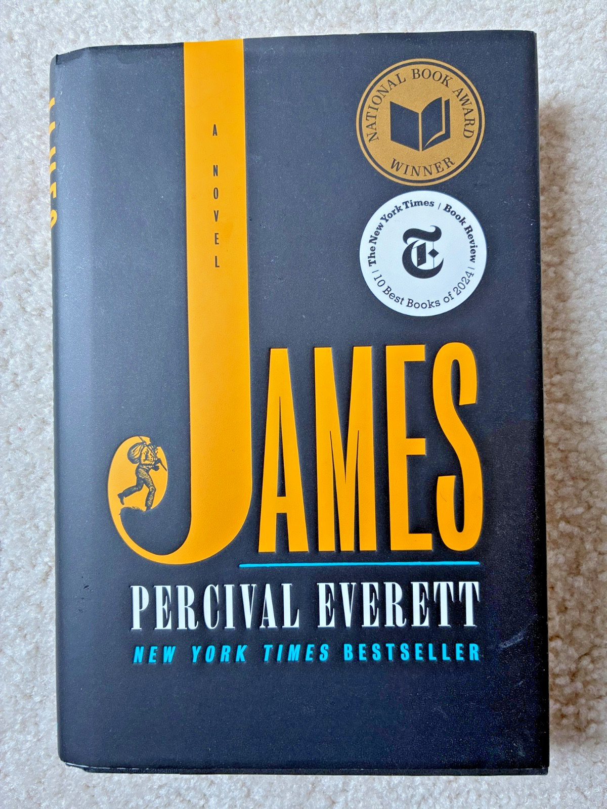 James by Percival Everett Hardcover with Dust Jacket 2024 National Book Award