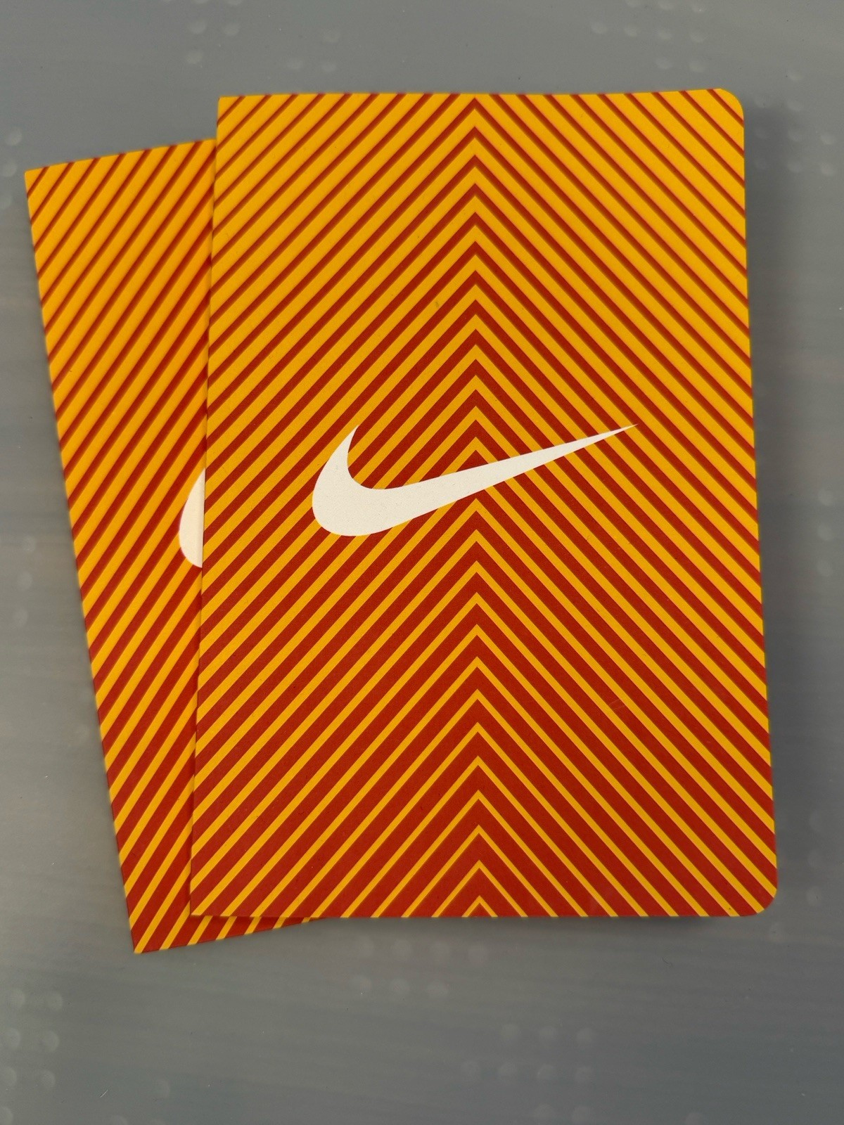 Nike Orange Notebooks (2) Employee Exclusive Very Rare 8.5 x 5.5
