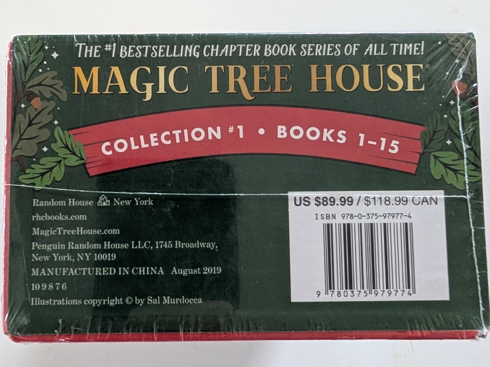 Magic Tree House Books 1–15 Mary Pope Osborne Kids Chapter Book Set Homeschool
