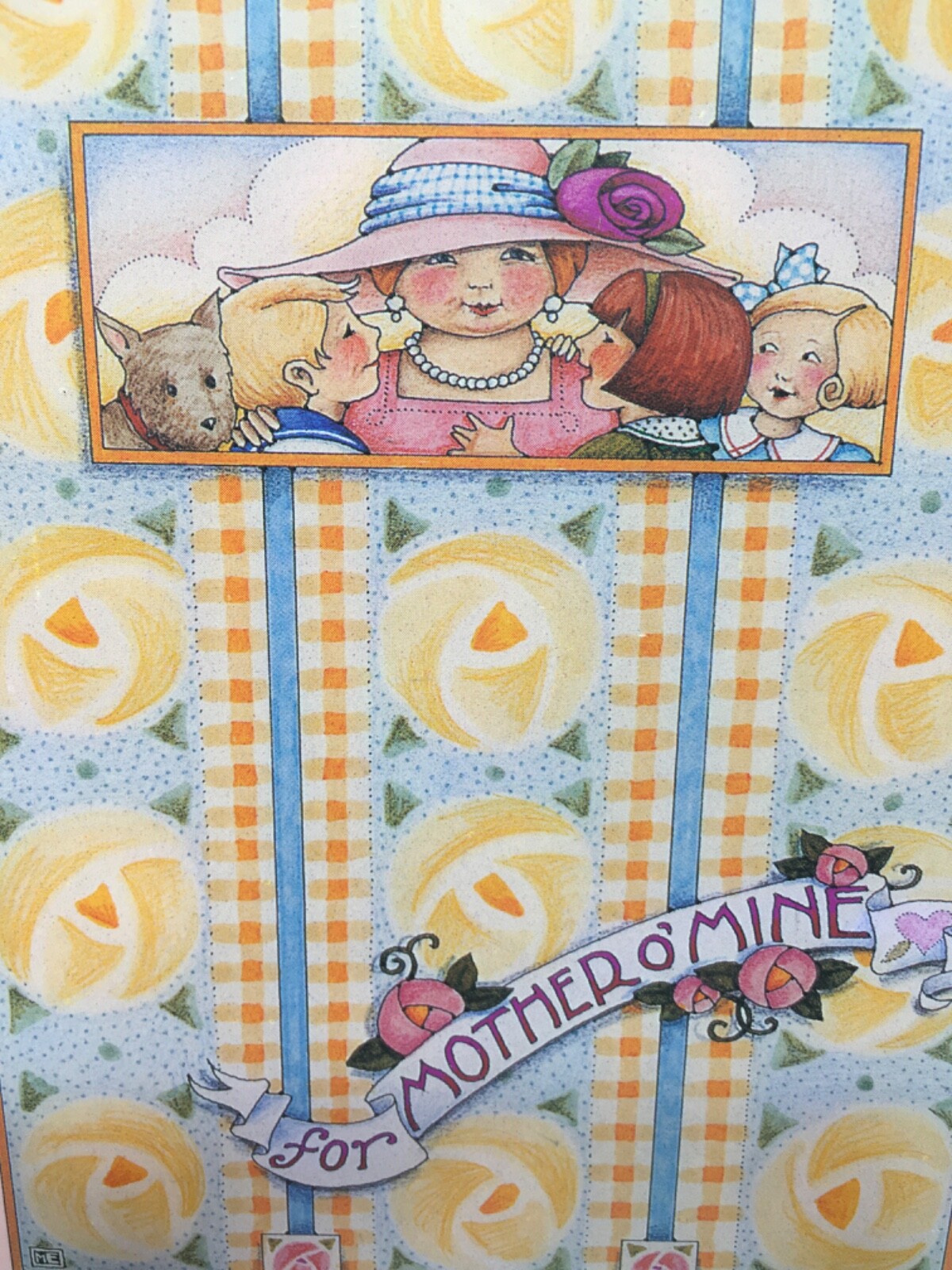 Mary Engelbreit Mother’s Day 1992 hardback 7” X 5.25” book For Mother o’ Mine