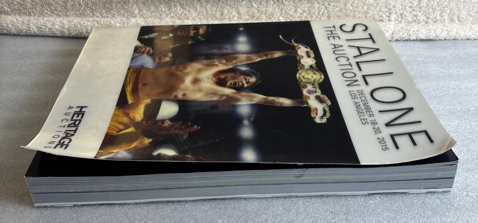Stallone The Auction 12/18-20/2015 Heritage Auctions Super Rare Rocky Rambo