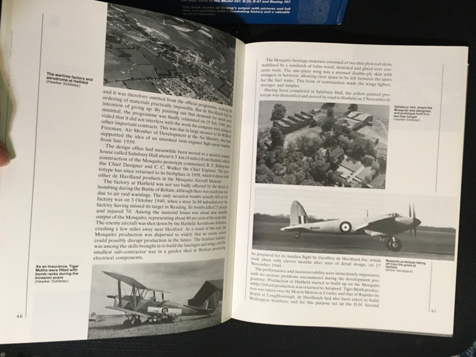 Lot Planemakers 1 2 3 BOEING Michael Taylor WESTLAND David Monday DE HAVILLAND