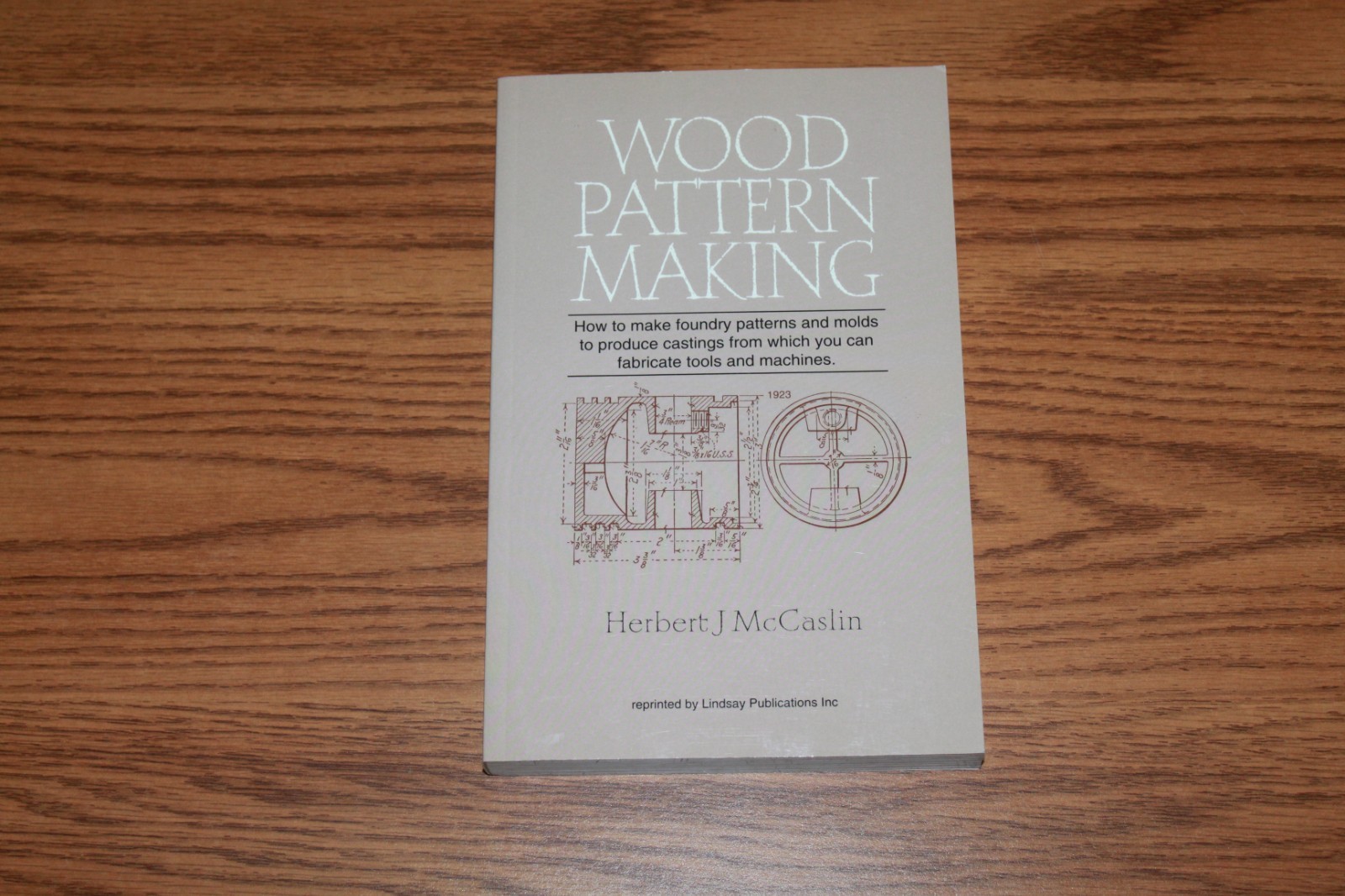 Wood Pattern Making Book Herbert McCaslin