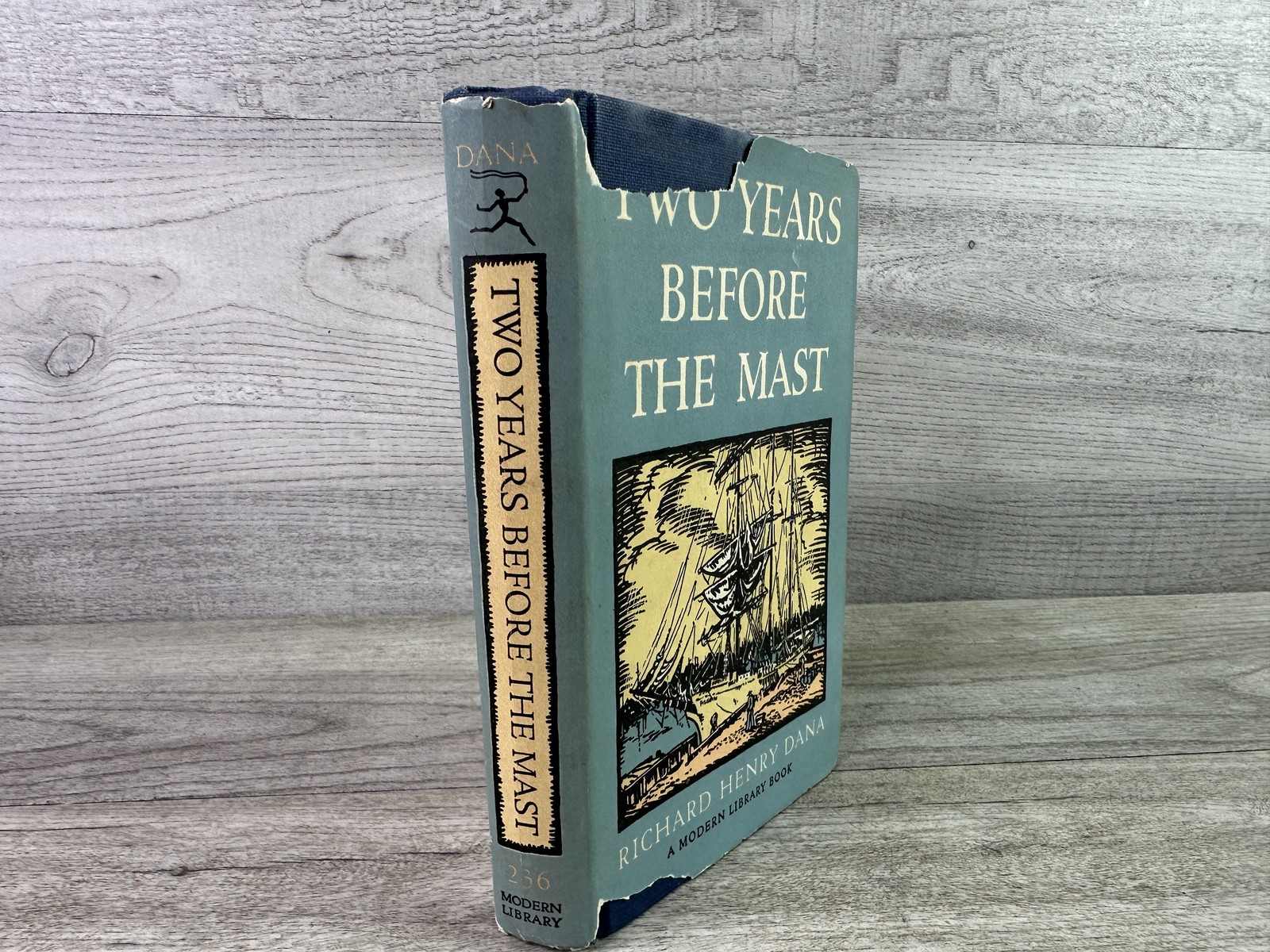 Two Years Before the Mast by Richard Henry Dana Modern Library 1936 Hardcover