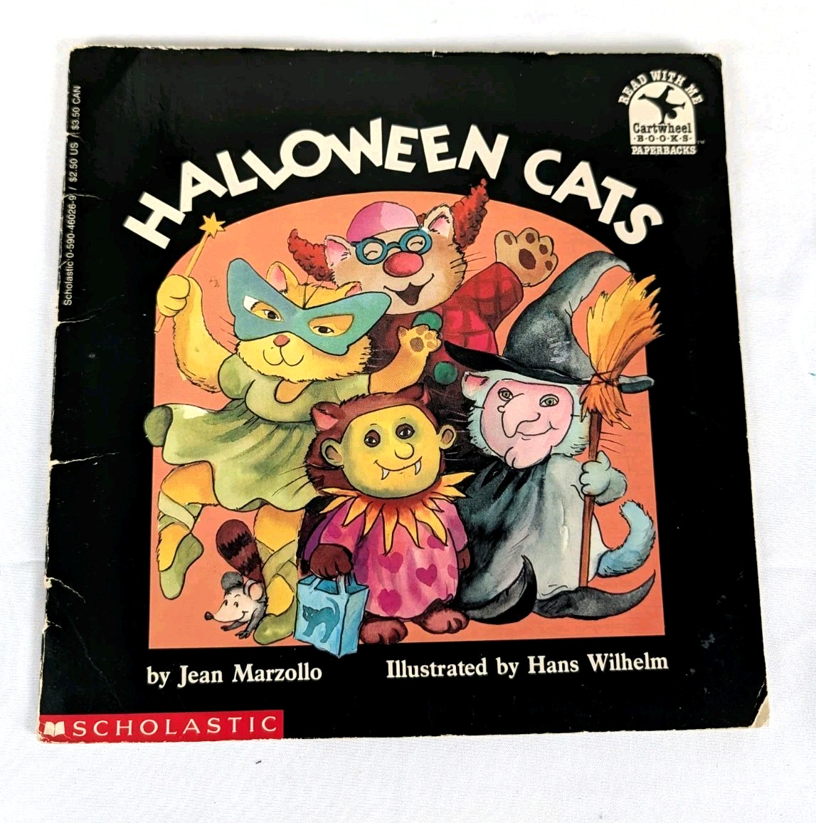 Halloween Cats by Jean Marzollo (1992 Paperback) Children Reading