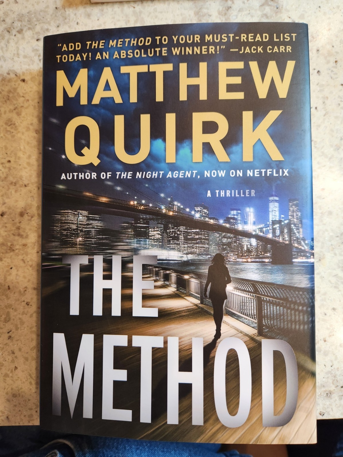 The Method: A Thriller by Matthew Quirk, 2026, 1st edition, Hardcover