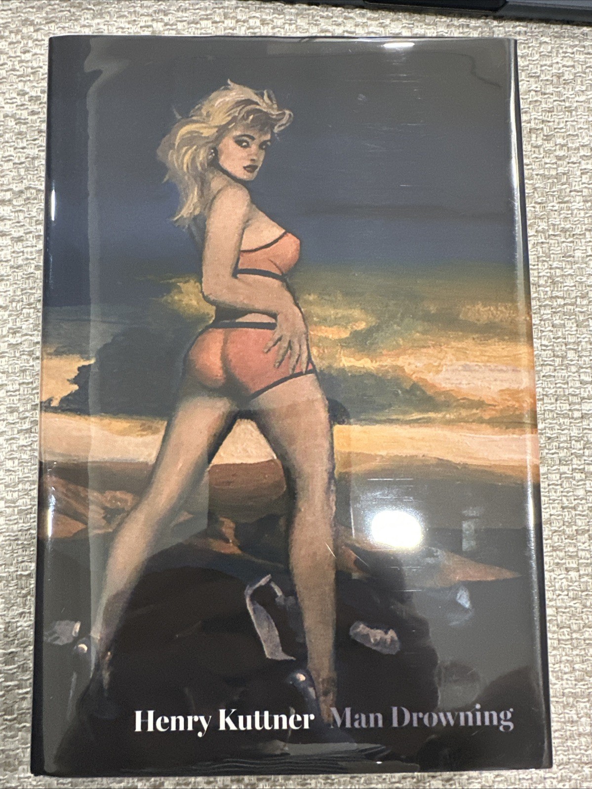 RARE Centipede Press Man Drowning Henry Kuttner OOP Mylar Unsigned