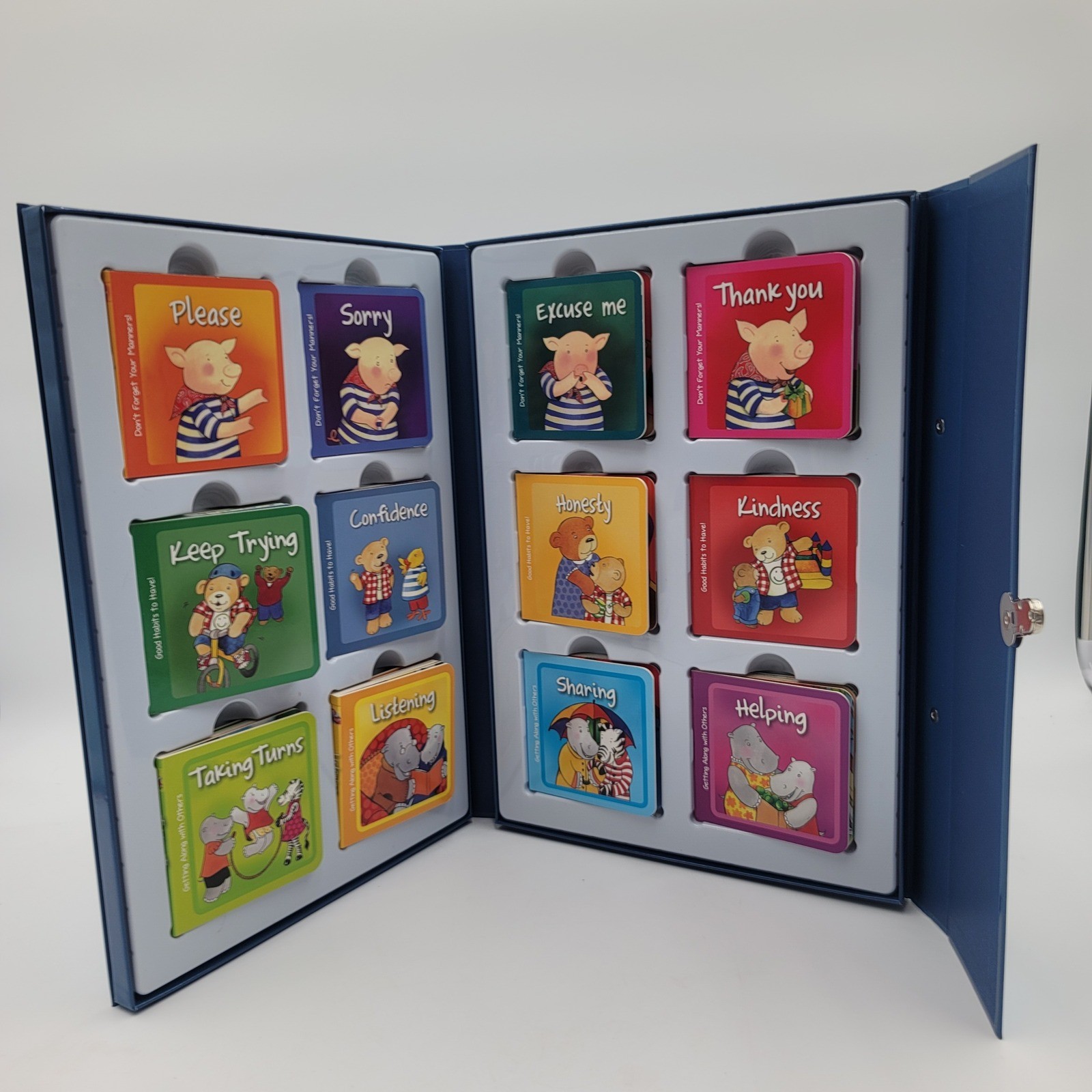 A Case of Good Manners 12 Board Book Set Sweet Cherry Publishing Social Skills