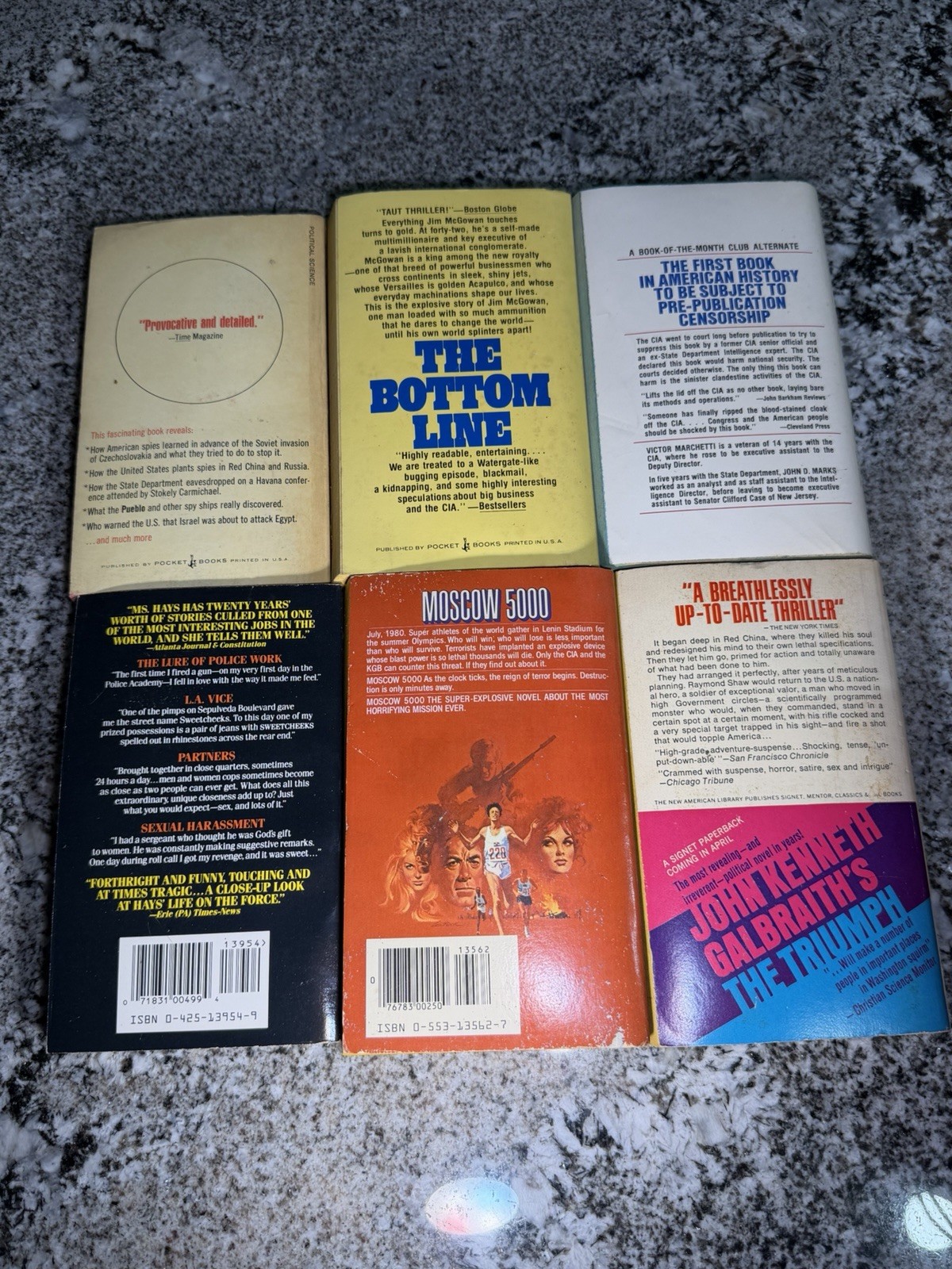 Vintage Espionage Bundle: CIA + KGB + The Manchurian Candidate