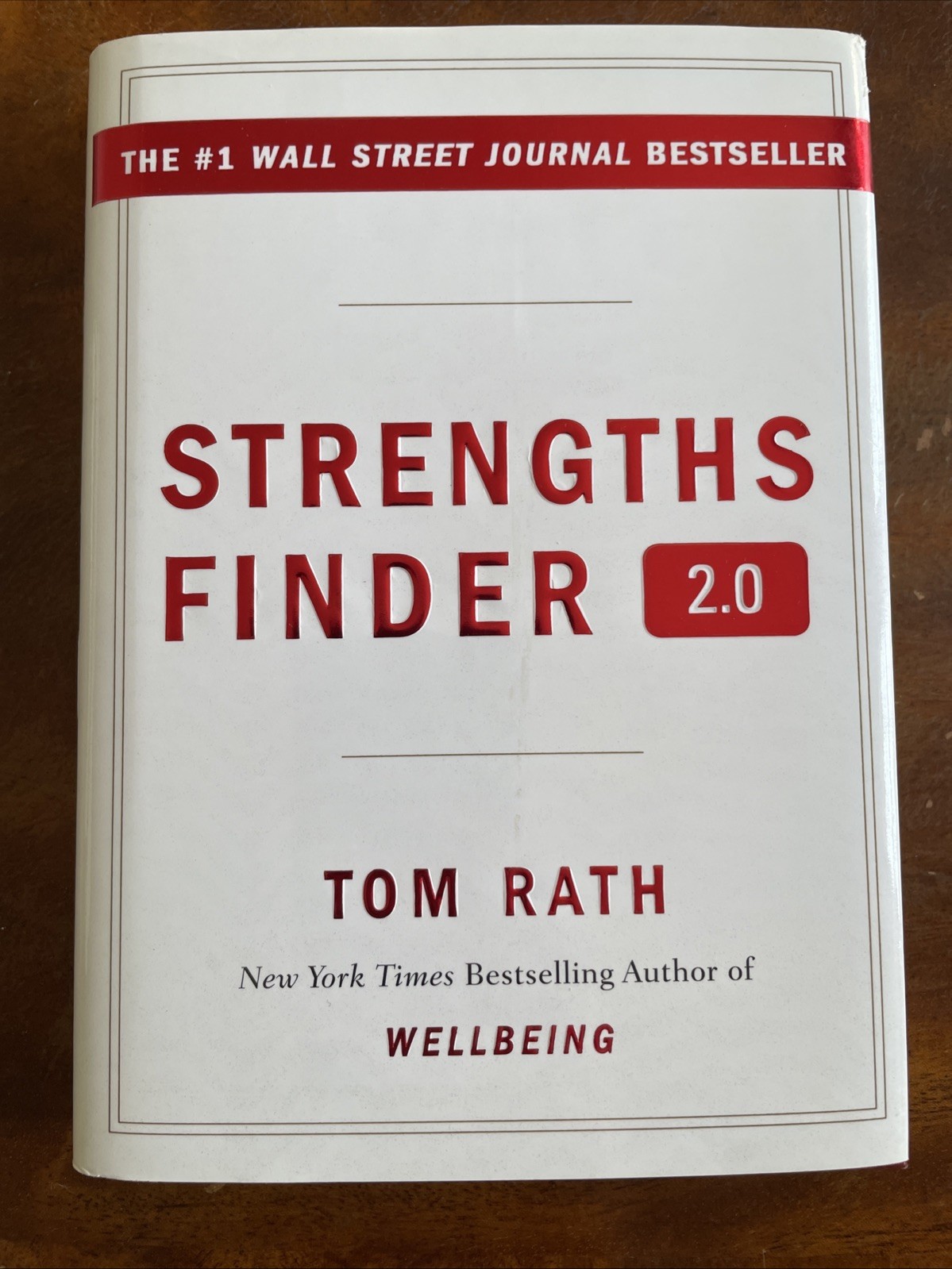 Strengths Finder 2.0 Tom Rath 2007 Hardcover HC/DJ **Like New**