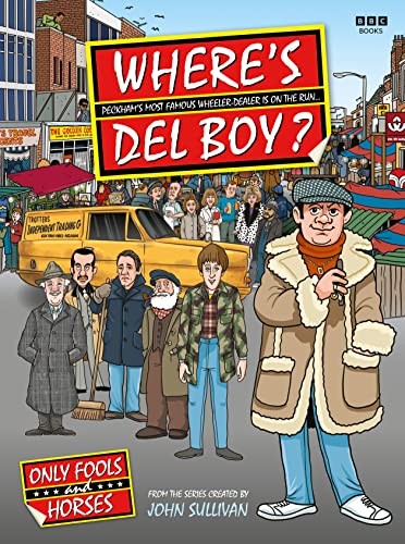 Where’s Del Boy? by Jones, Mike Hardback Book The Fast Free Shipping