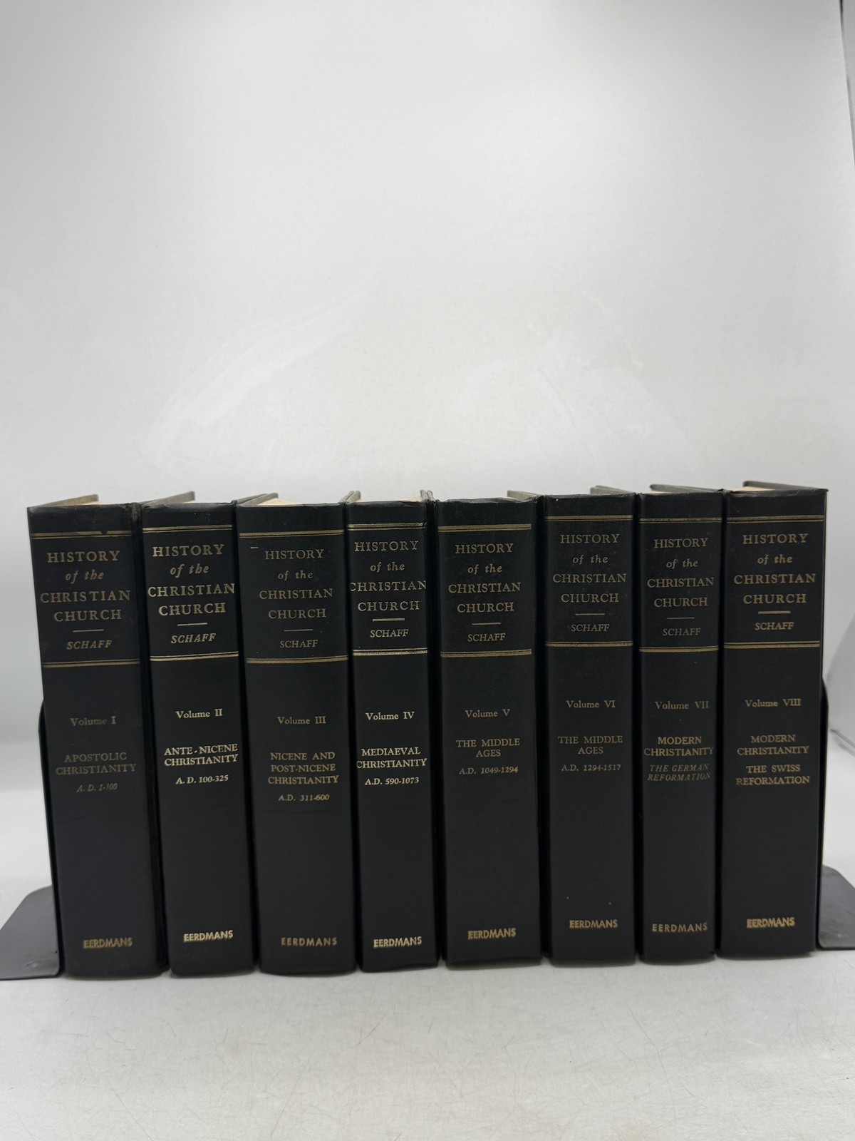 History of the Christian Church by Schaff, 8 Volume Set, Eerdmans 1991 Reprint