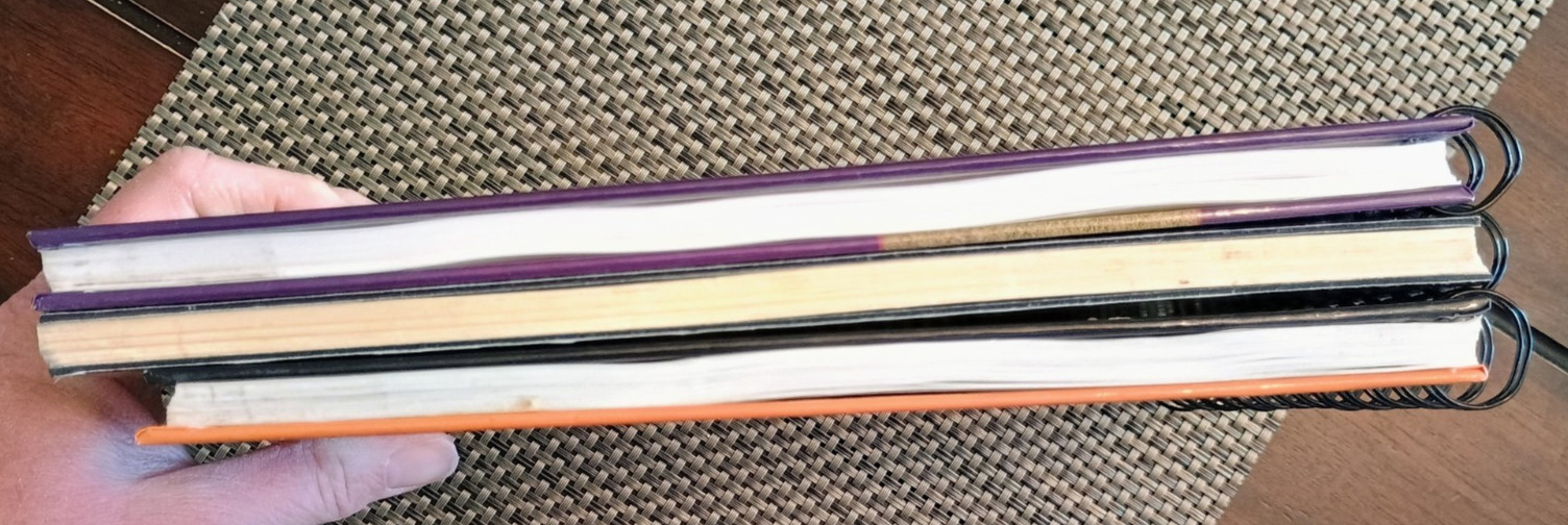 🐎 Lot of 3 Horse Hollow Press Spiral Bound books ~ Treats, Tricks & Pampering✨