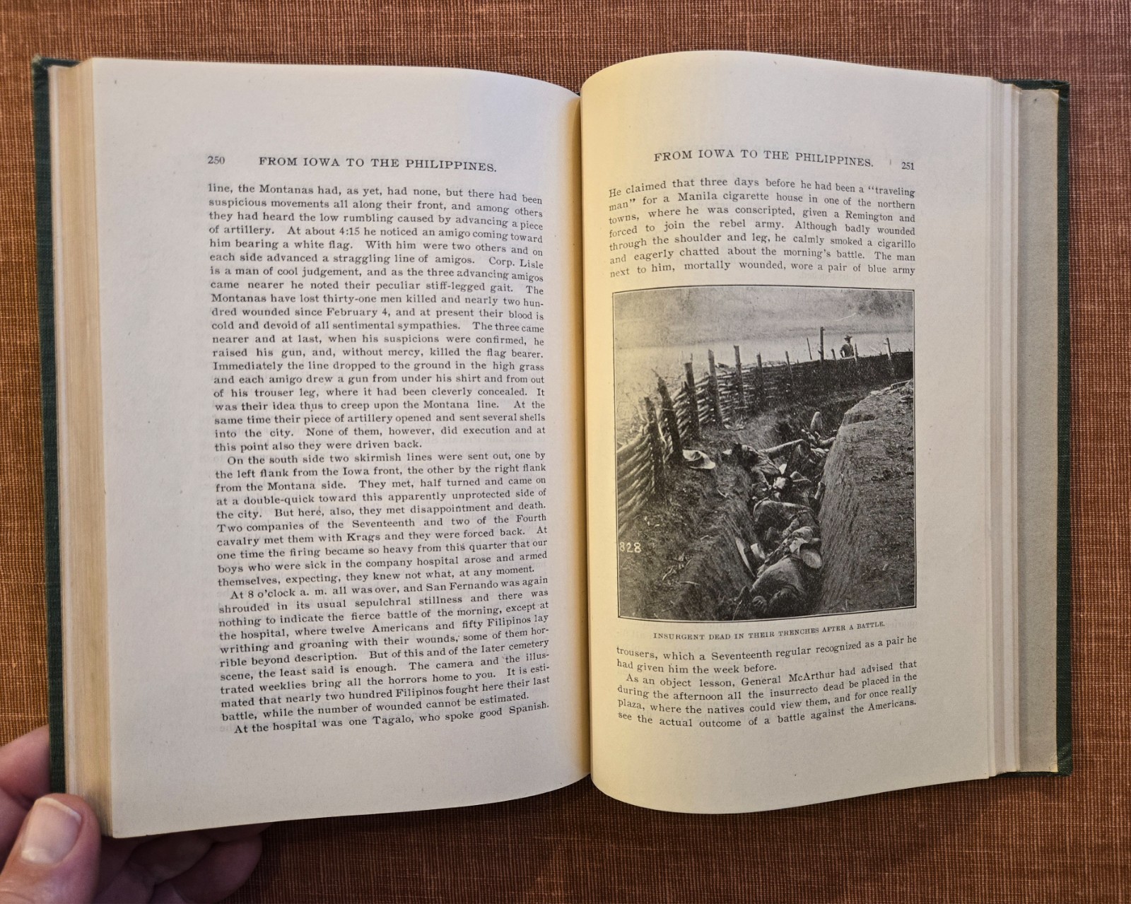 From Iowa to the Philippines – 51st Iowa Volunteers – Span Am War – 1900