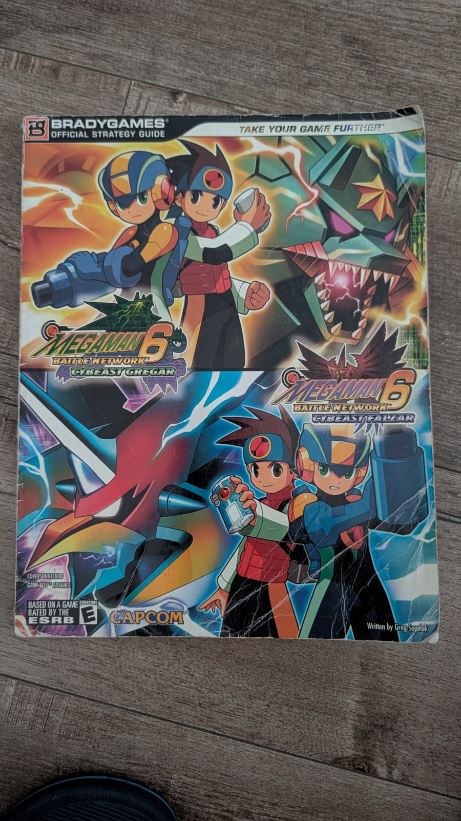 Megaman Battle Network 6 Official Strategy Guide Book Bradygames Nintendo GBA