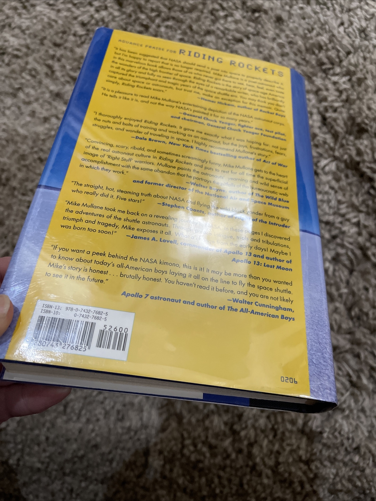 Riding Rockets by Astronaut Mike Mullane 2006 HC DJ Very good 1st Ed 1st Print