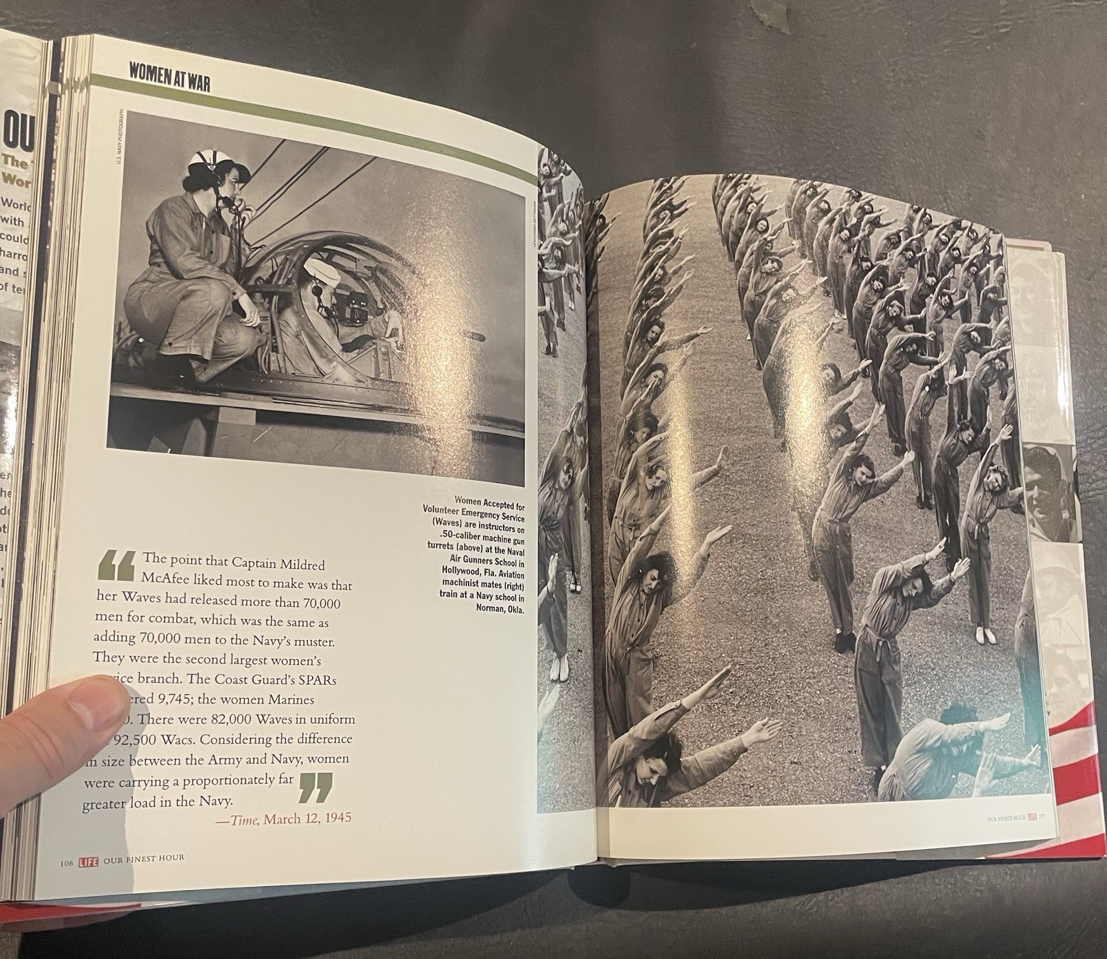 Time inc. Our Finest Hour : (2002, Hardcover) World War II Generation