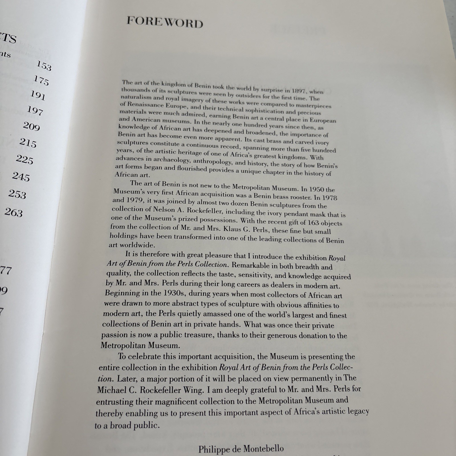 Royal Art Of Benin The Perls Collection Metropololitan Museaum of art paperback
