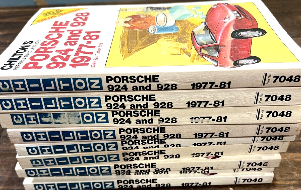 Chilton’s 7048 Porsche 924 And 928 1977-81 Repair & Tune-Up Guide