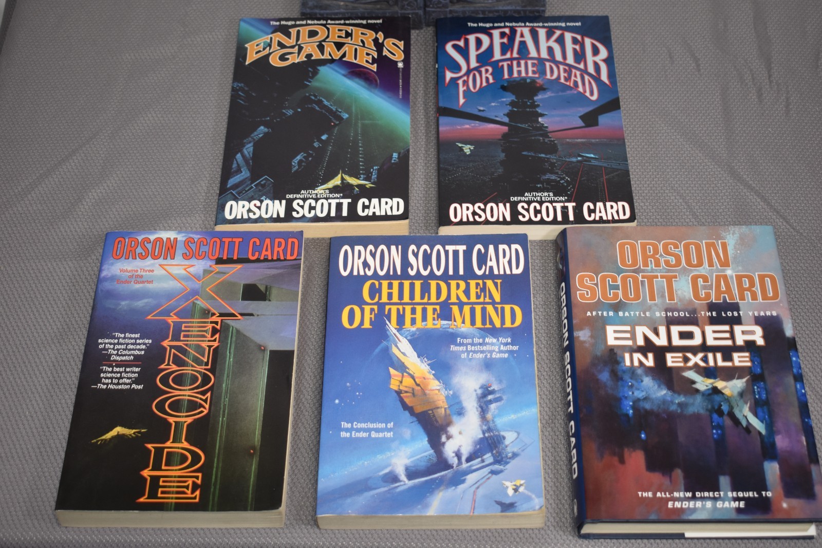 Ender Quintet series/set Orson Scott Card (4 tpb, 1 HC,1st Edition/Varied Print)