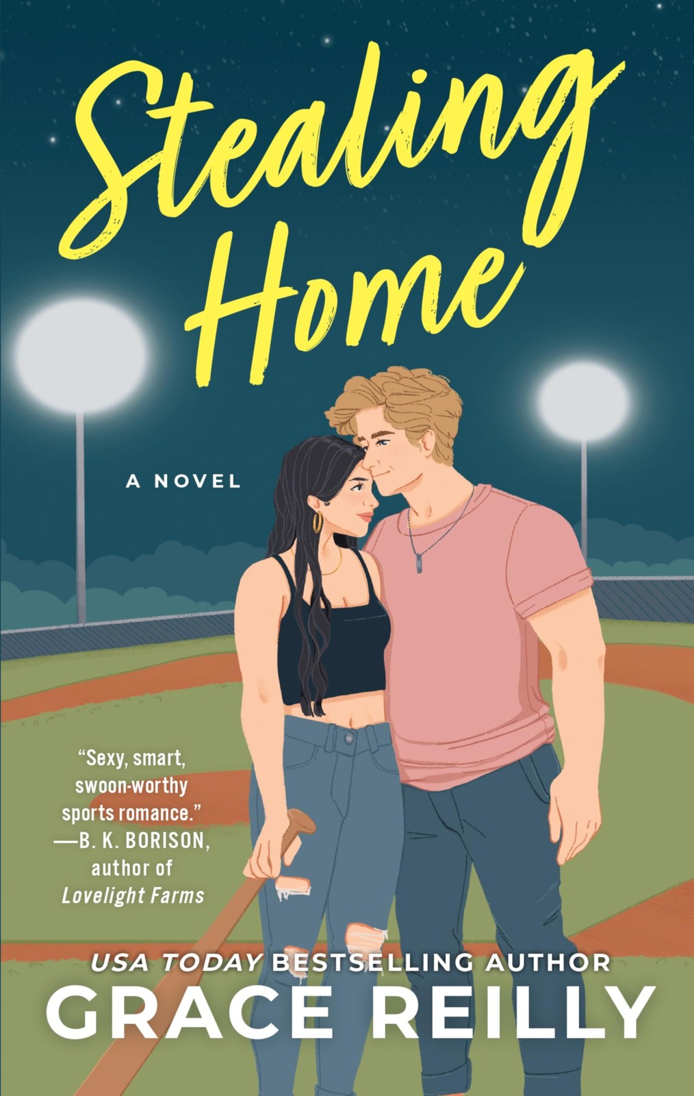 Stealing Home: A Grumpy Sunshine Sports Romance (Beyond the Play, 3)
