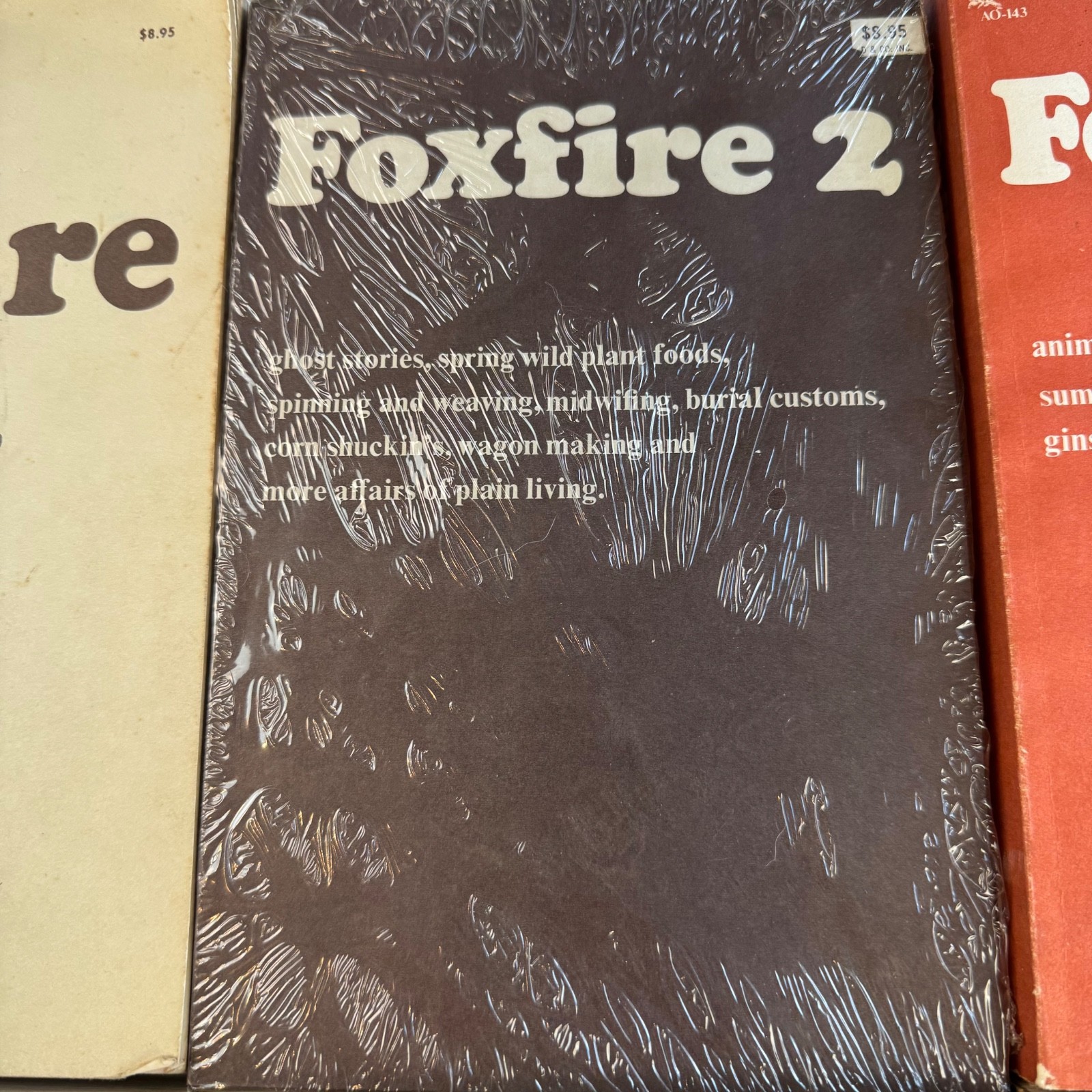 The Foxfire Book Lot 1 2 3 4 5 6 Vintage Set Eliot Wigginton Survival Appalachia