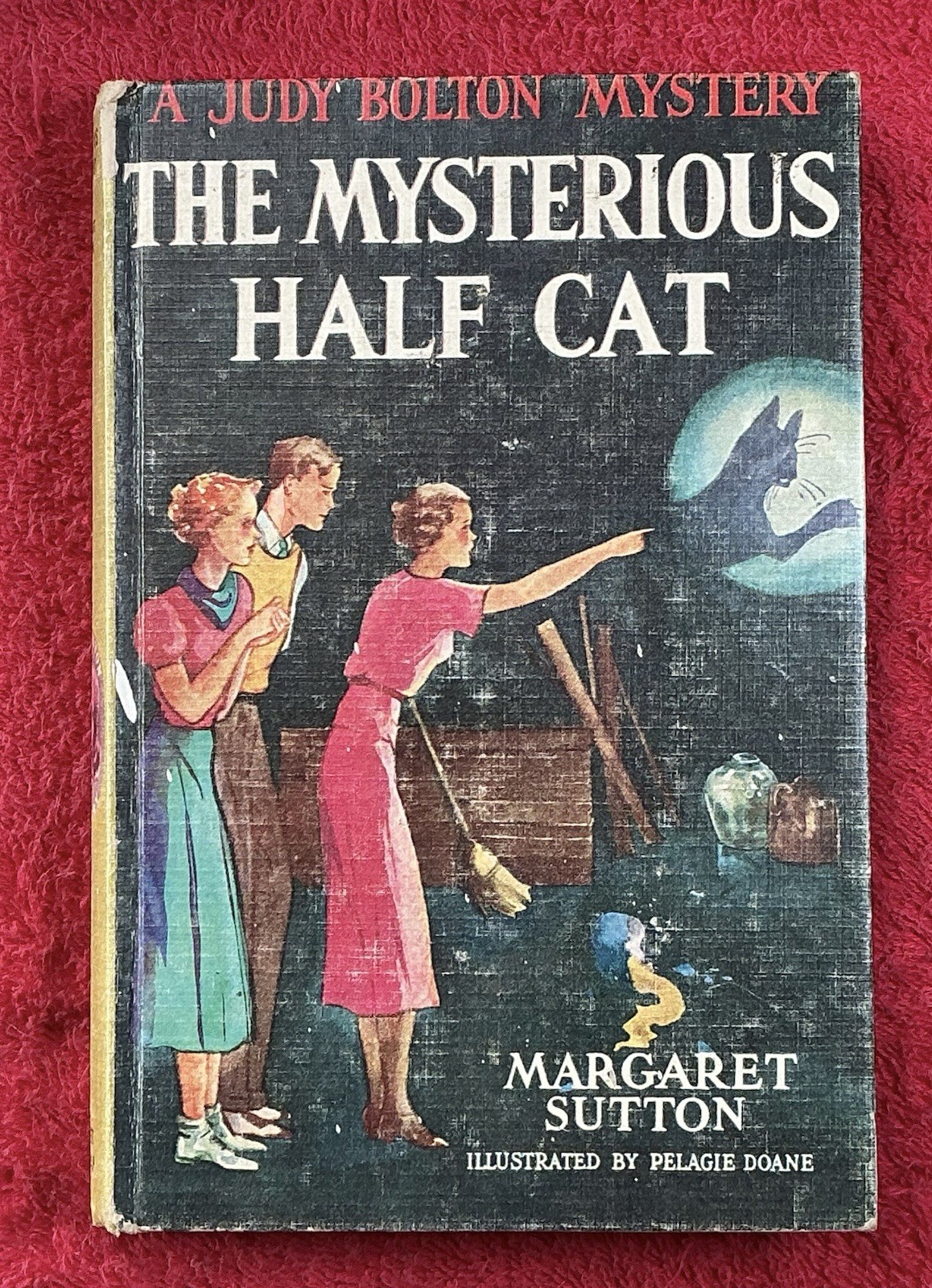 The Mysterious Half Cat By Margaret Sutton 1963 Hardcover