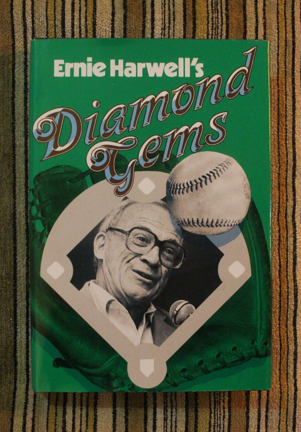 SIGNED Ernie Harwell’s Diamond Gems 1st Edition Hardcover w/ Dust Jacket