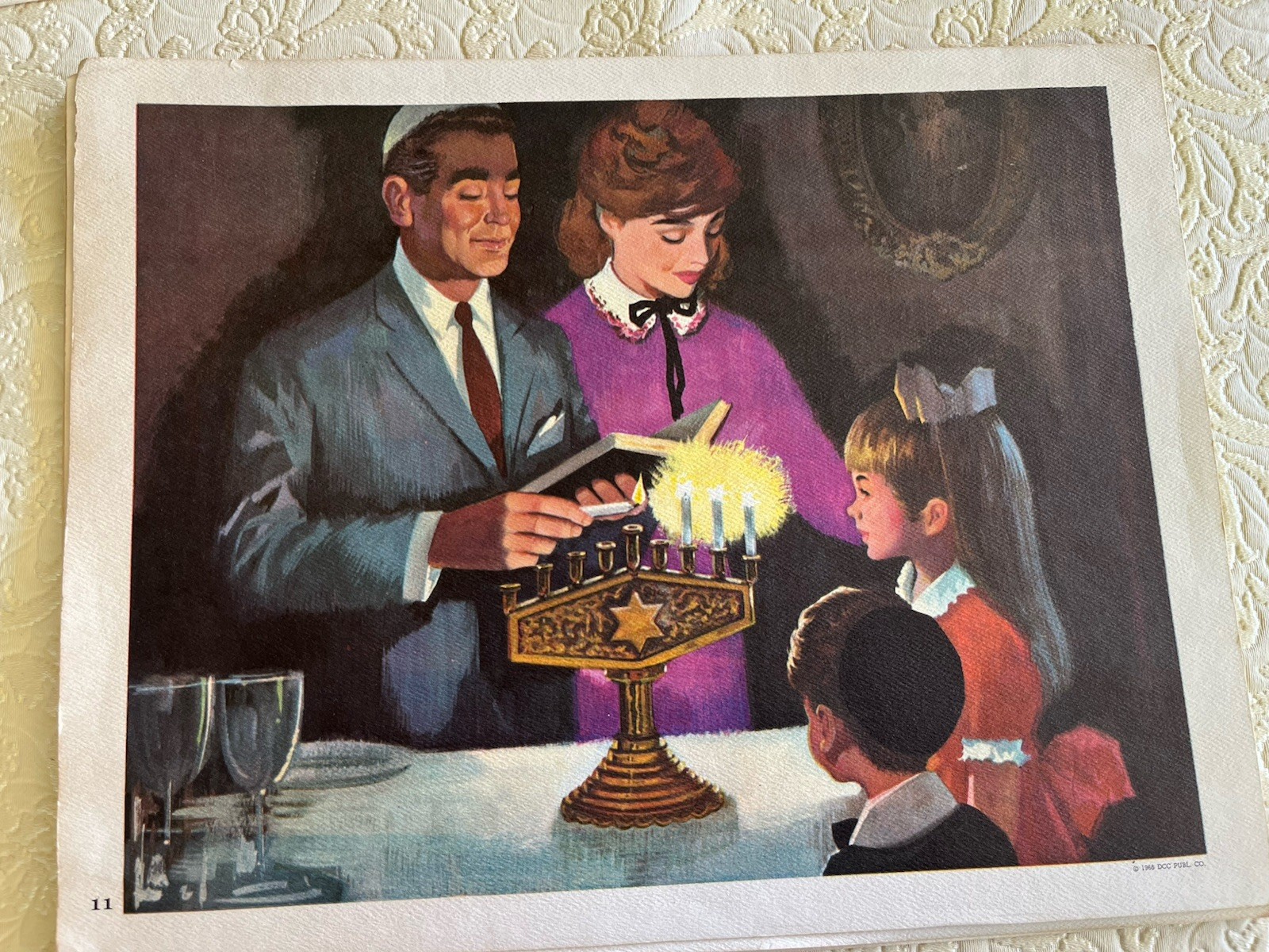 1965 David C Cook Publishing Instructions 7 Holiday Posters Educational ￼