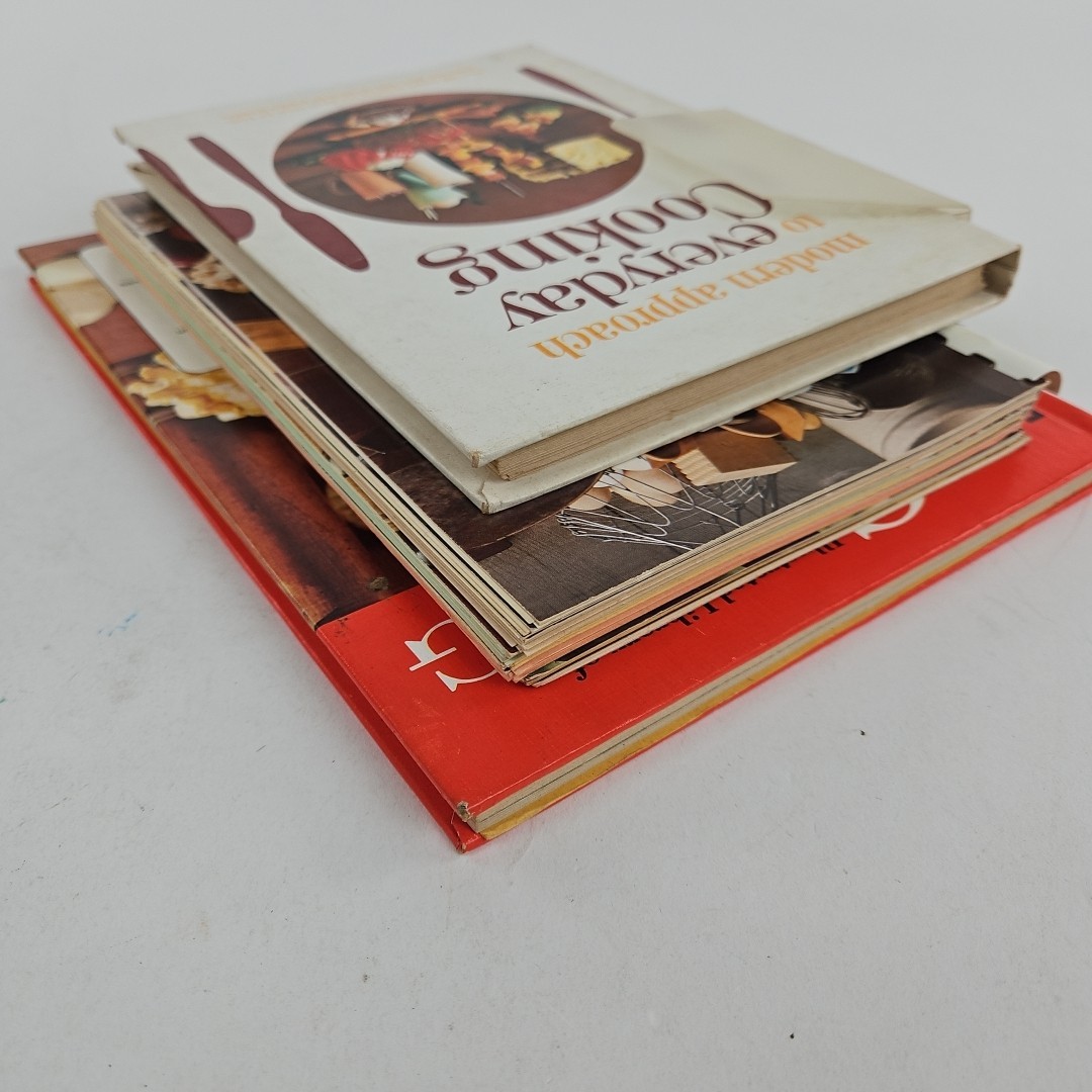 Cookbooks various lot-3, All American Cookbook, Modern Approach Everyday
