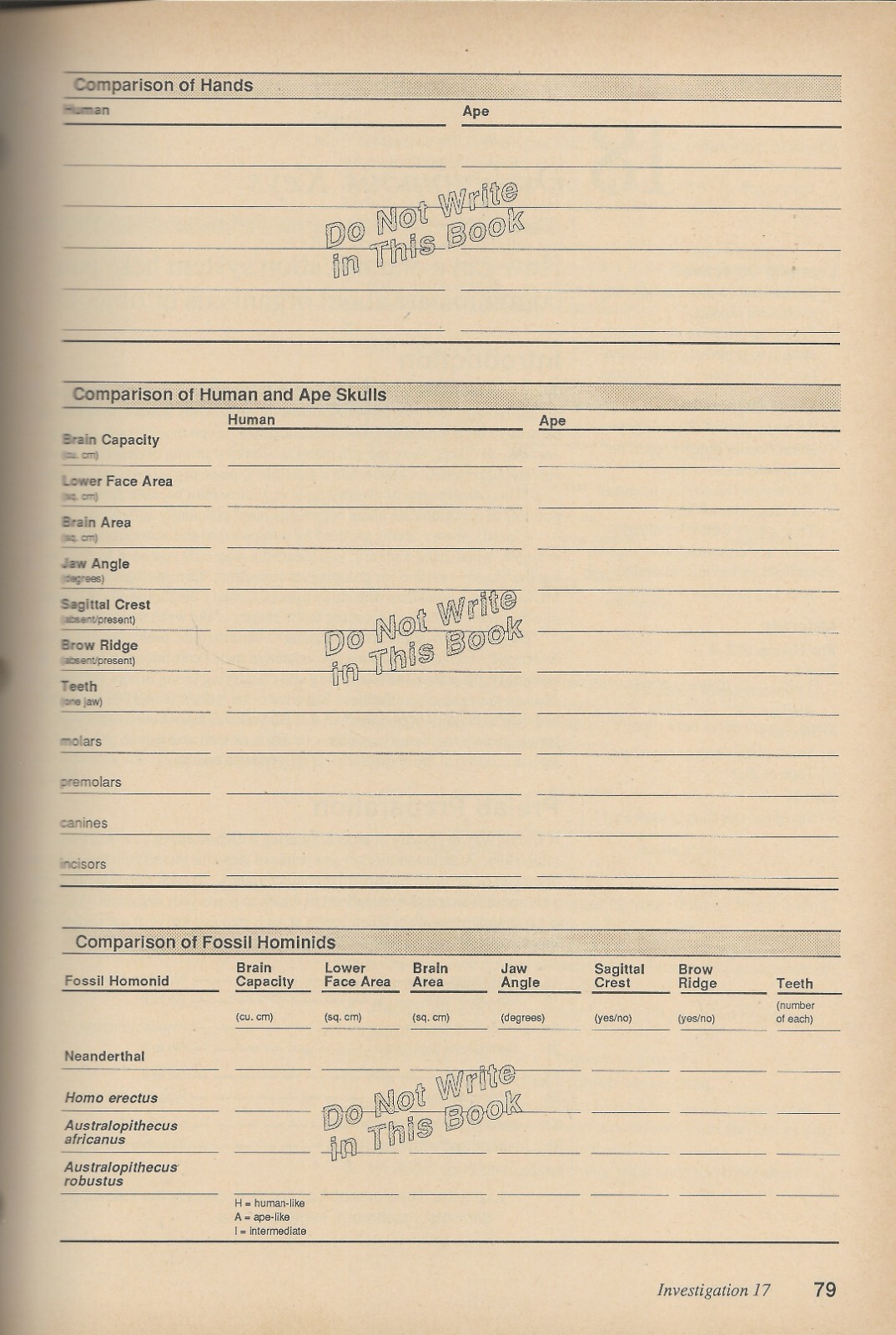 Modern Biology Laboratories Workbook Nonconsumable Ed. (1991 Holt, Rinehart Win)