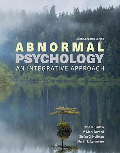 Abnormal Psychology: An Integrative Approach – hardcover David H. Barlow|V. …