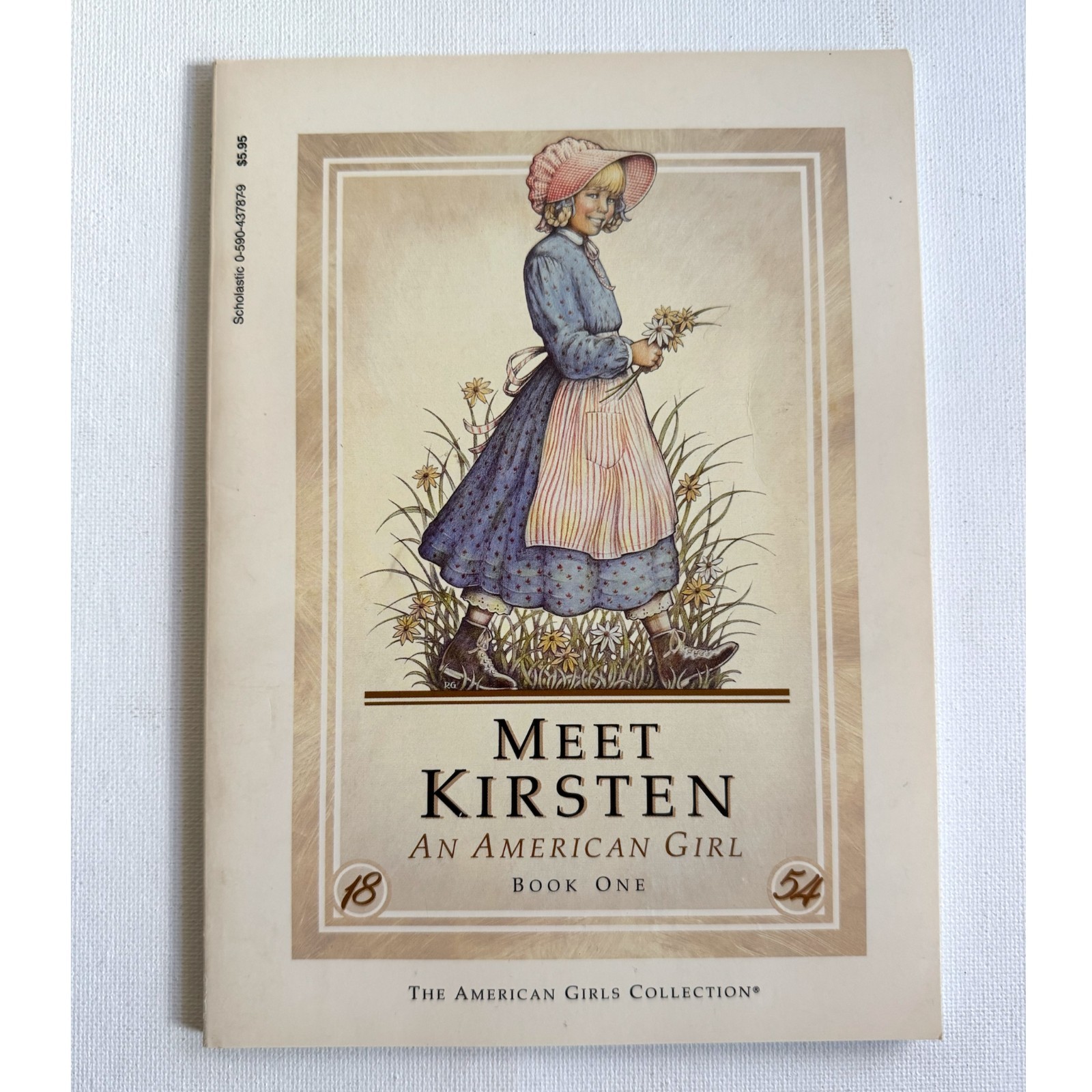 Pleasant Company American Girl Meet Kirsten First Scholastic Printing Book 1
