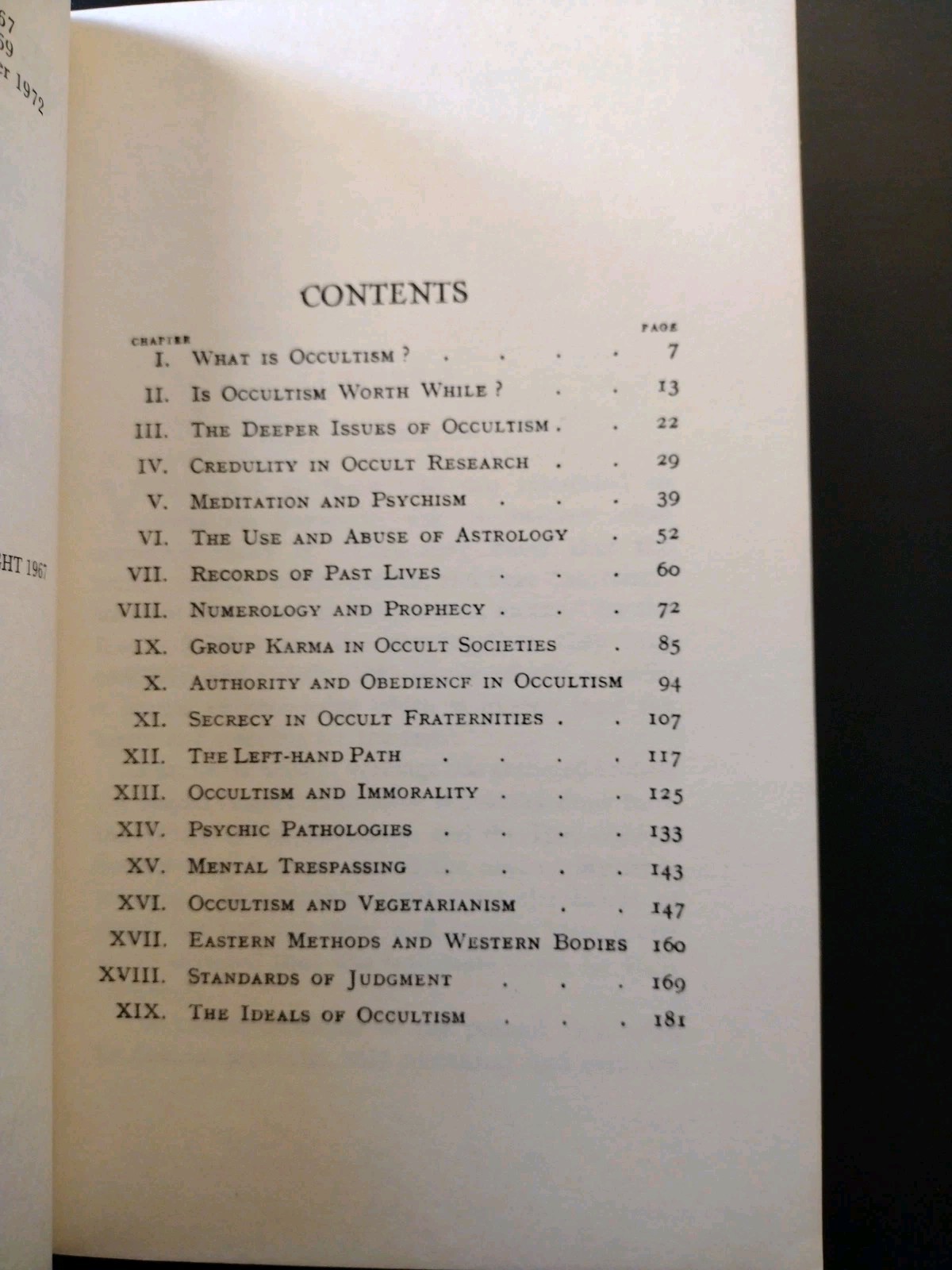 SANE OCCULTISM. Dion Fortune. First Paperback 1972 (Magick Esoterica Astrology)