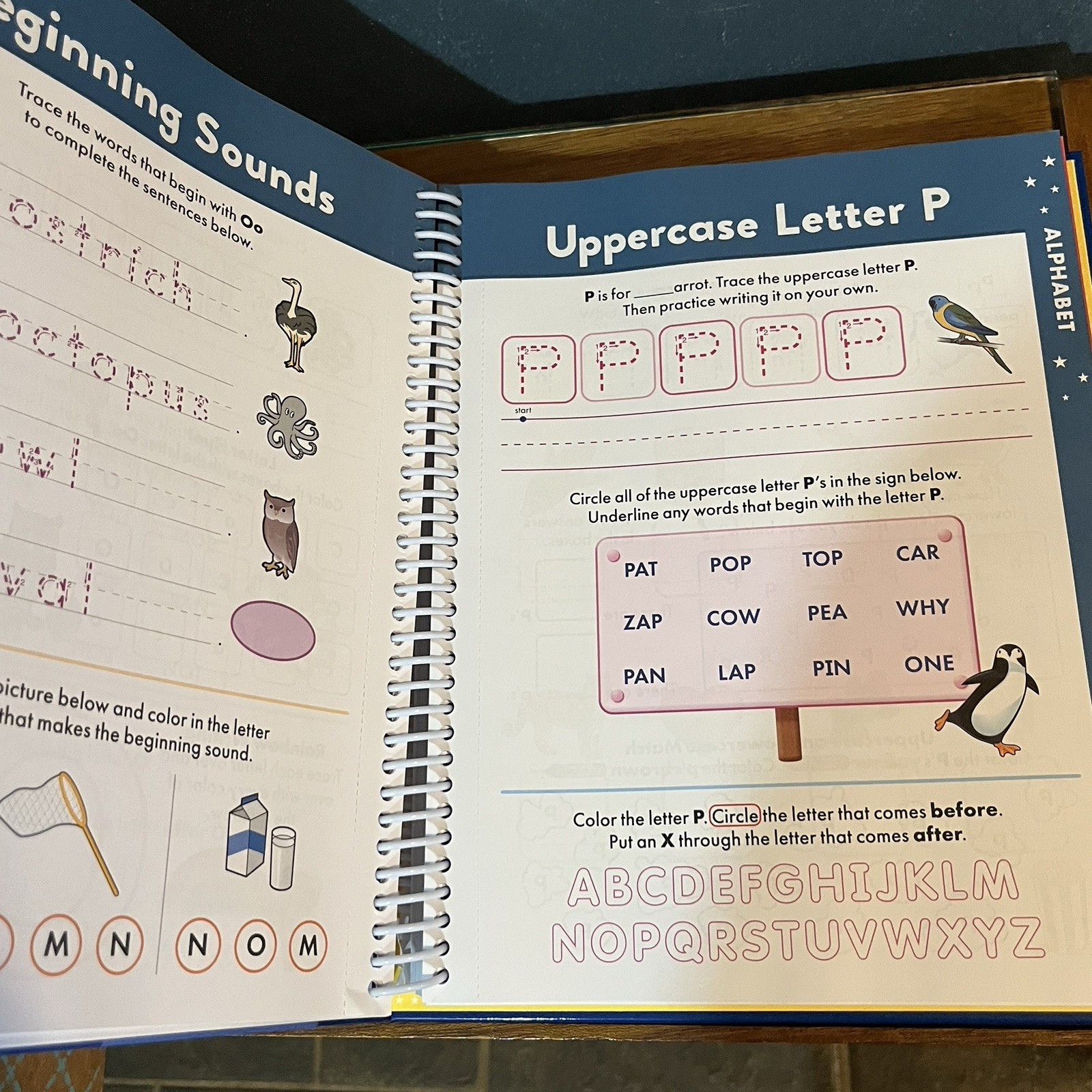 Get Ready for School Kindergarten Juvenile Activity Learning Book PreK Preschool