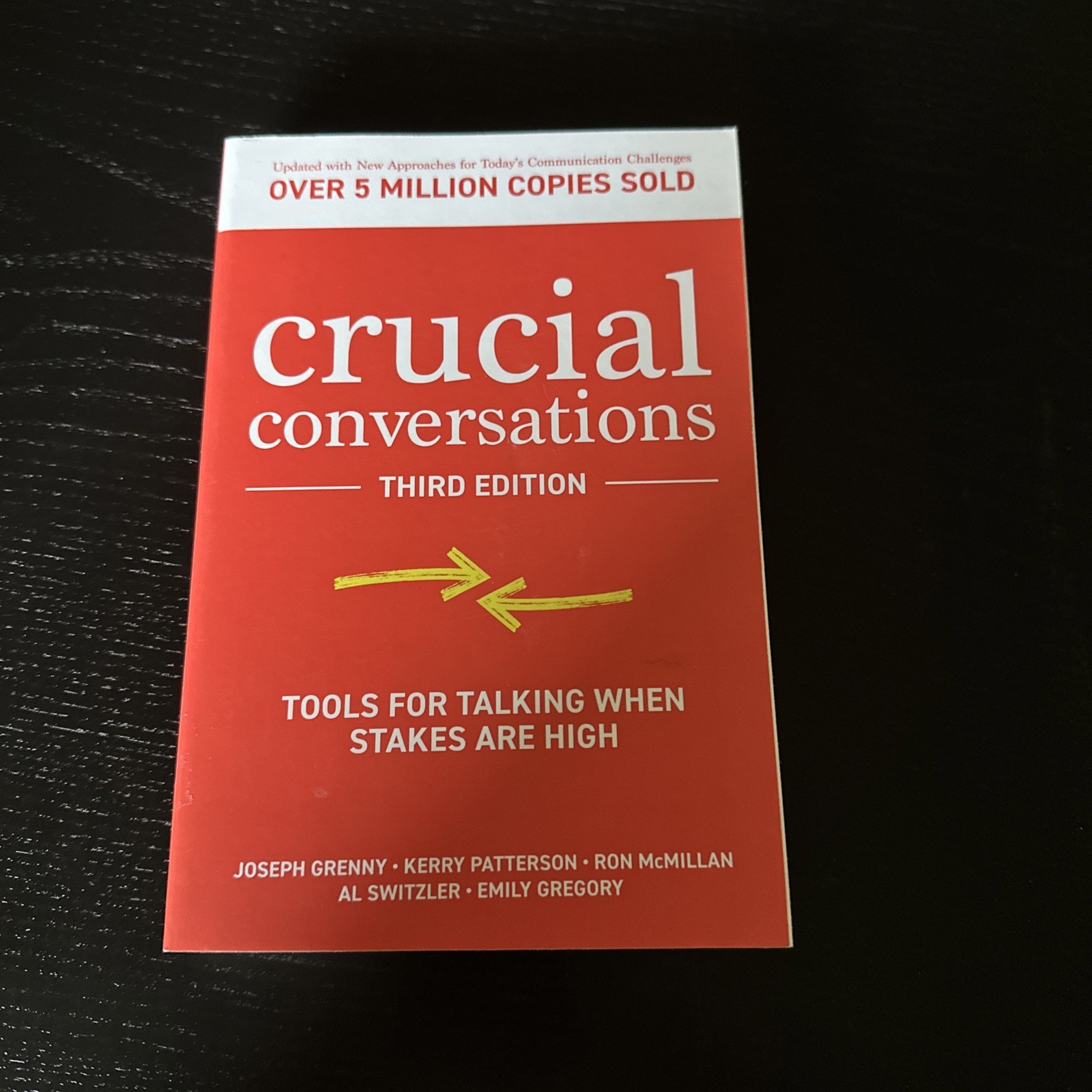 Crucial Conversations: Tools for Talking When Stakes Are High, Third Ed (2021)
