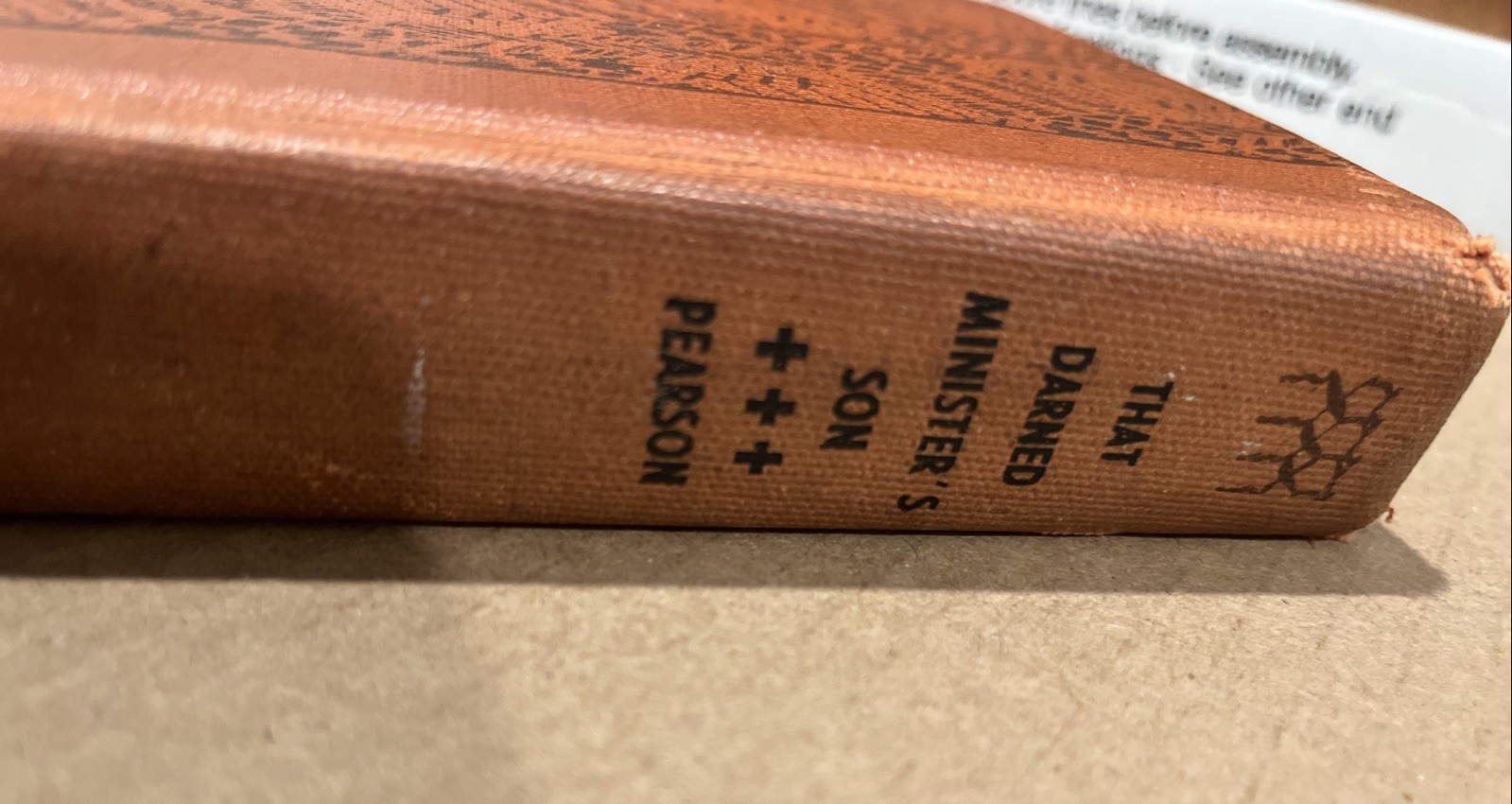 That Darned Minister’s Son Haydn Pearson 1950 Doubleday HC Book Rare 1st Edition