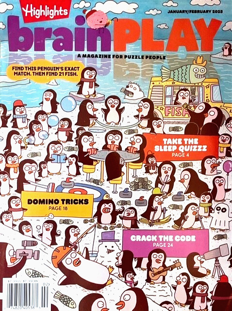 HIGHLIGHTS MAGAZINE | BRAIN PLAY | JAN/FEB 2025