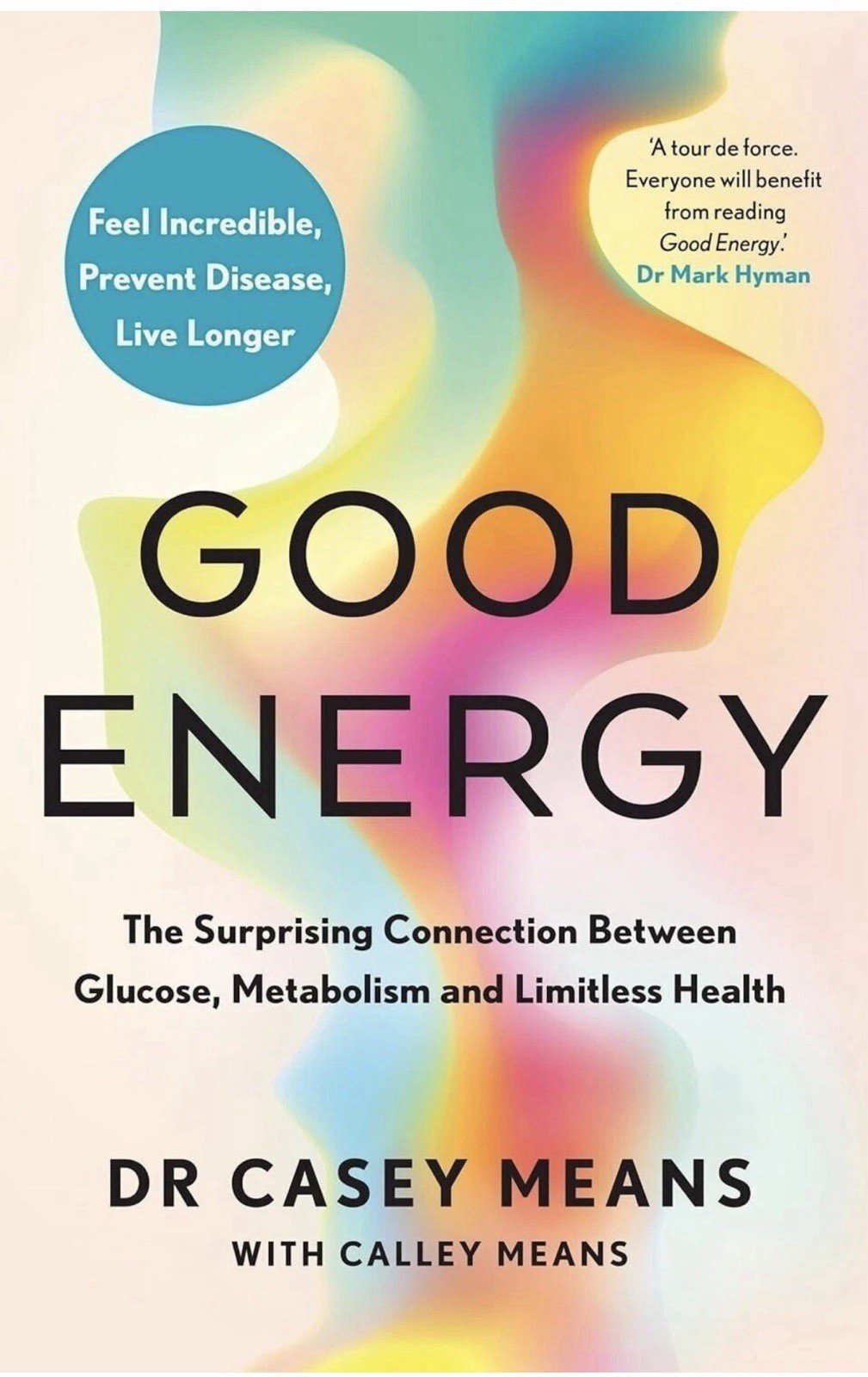 Good Energy by Dr. Casey Means NEW Paperback