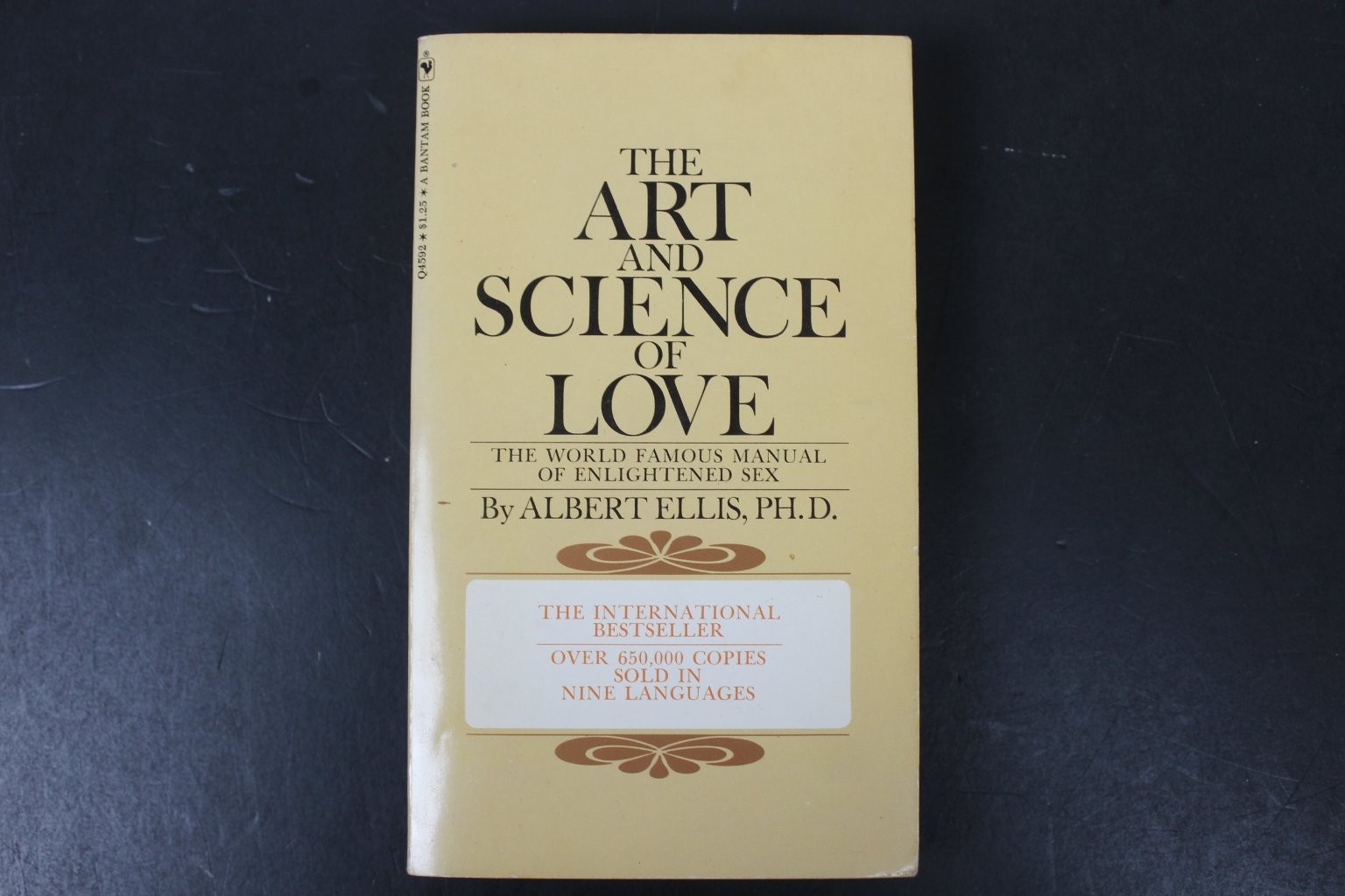 The Art & Science of Love Albert Ellis PhD 1969 Bantam Sex Psychology Manual PB