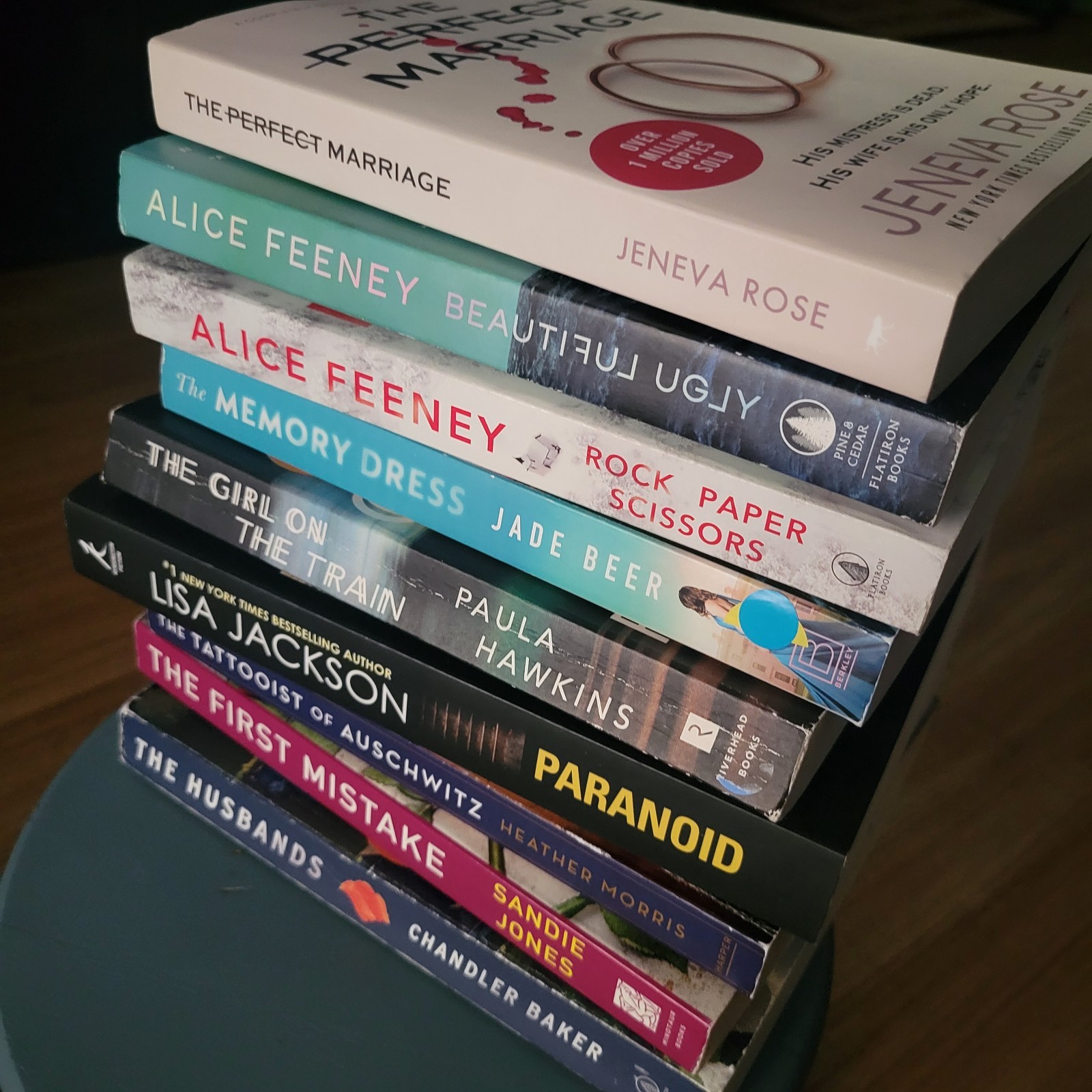 Psychological Thriller Books, Misc. Jeneva Rose, Alice Feeney, Lisa Jackson, 9