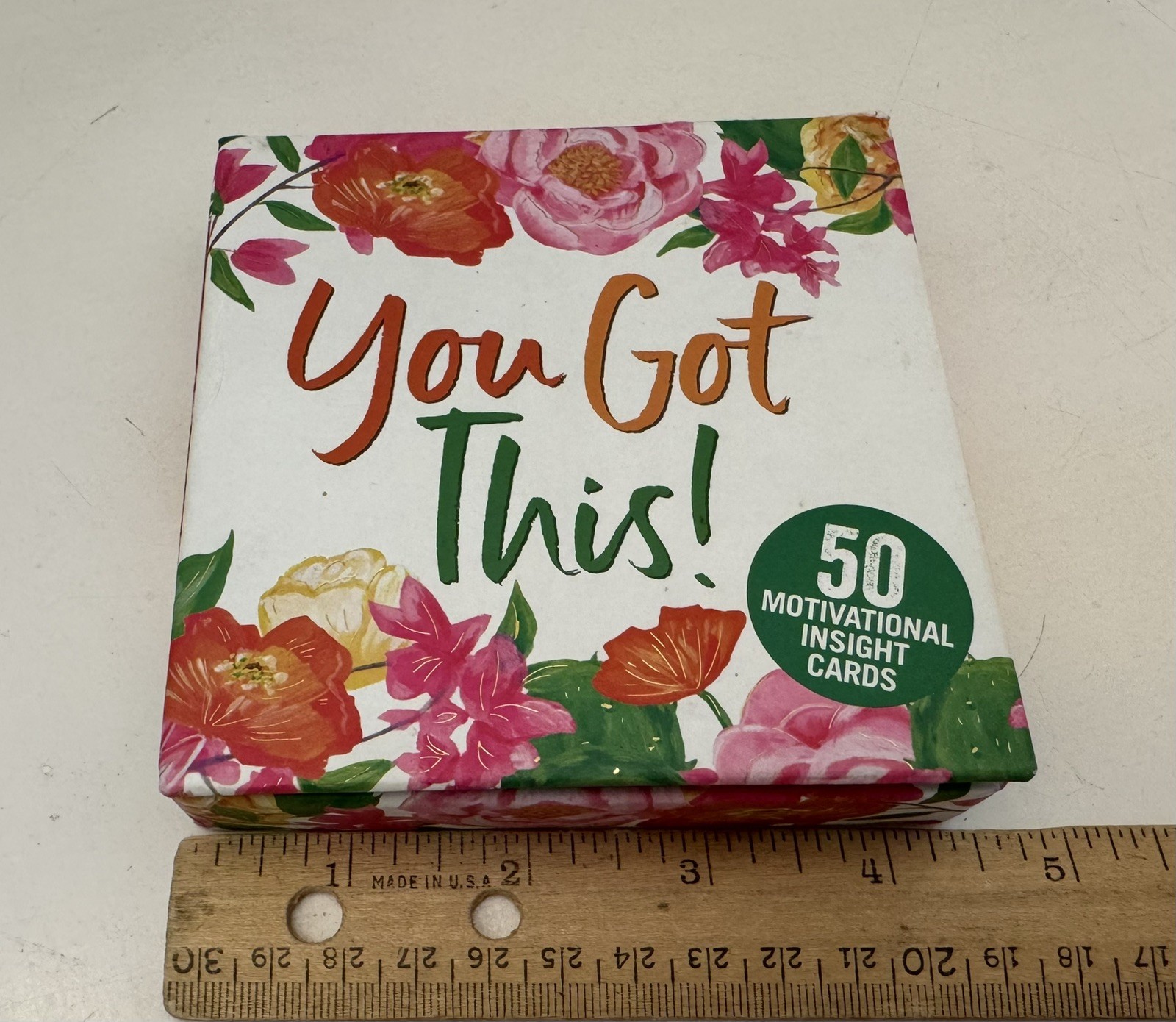 You Got This! Insight Cards inspire motivate 4×4” Desk Work Peter Pauper Press