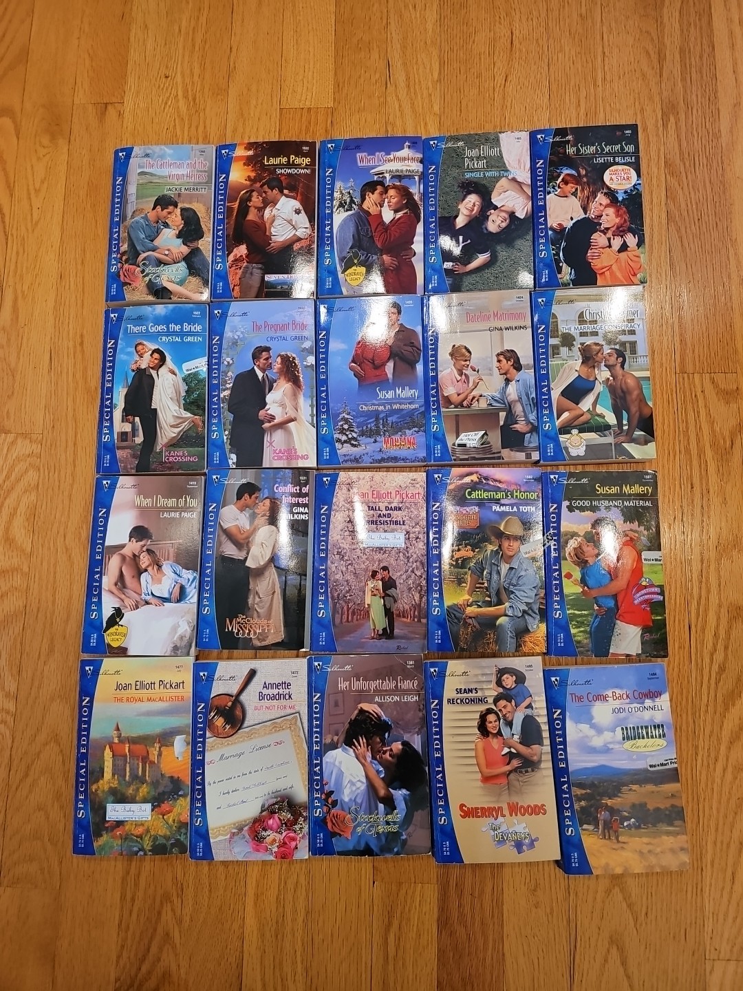 Silhouette Special Edition Romance Lot Of 20 Books