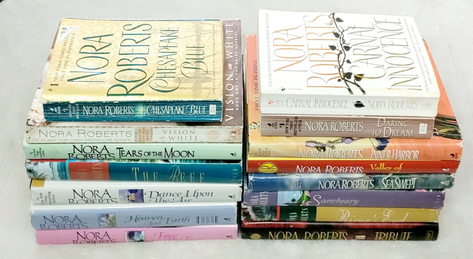 Nora Roberts 15 Book Lot Mostly Hardcover Books Good To VG
