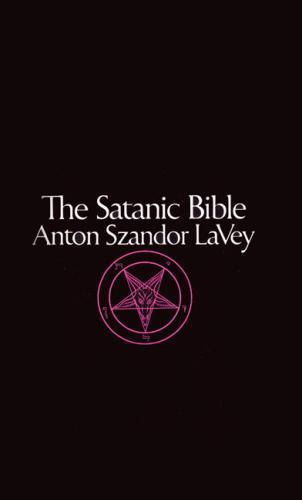 THE SATANIC BIBLE Anton Szandor Lavey satanism book