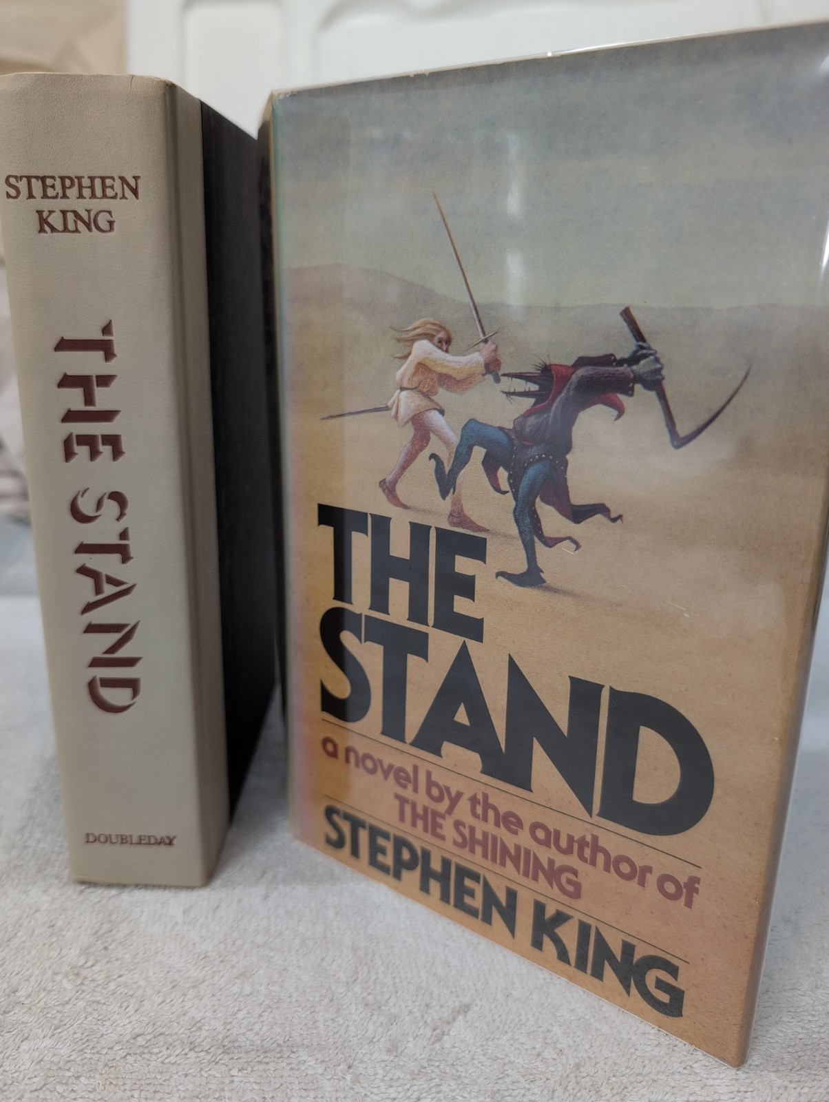 THE STAND Stephen King (1978) Book Club Edition + Custom Mylar ~ NO GUTTER CODE