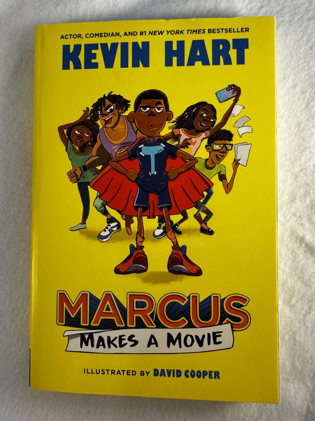 “Marcus Makes a Movie” by Kevin Hart #1 NYT Bestseller